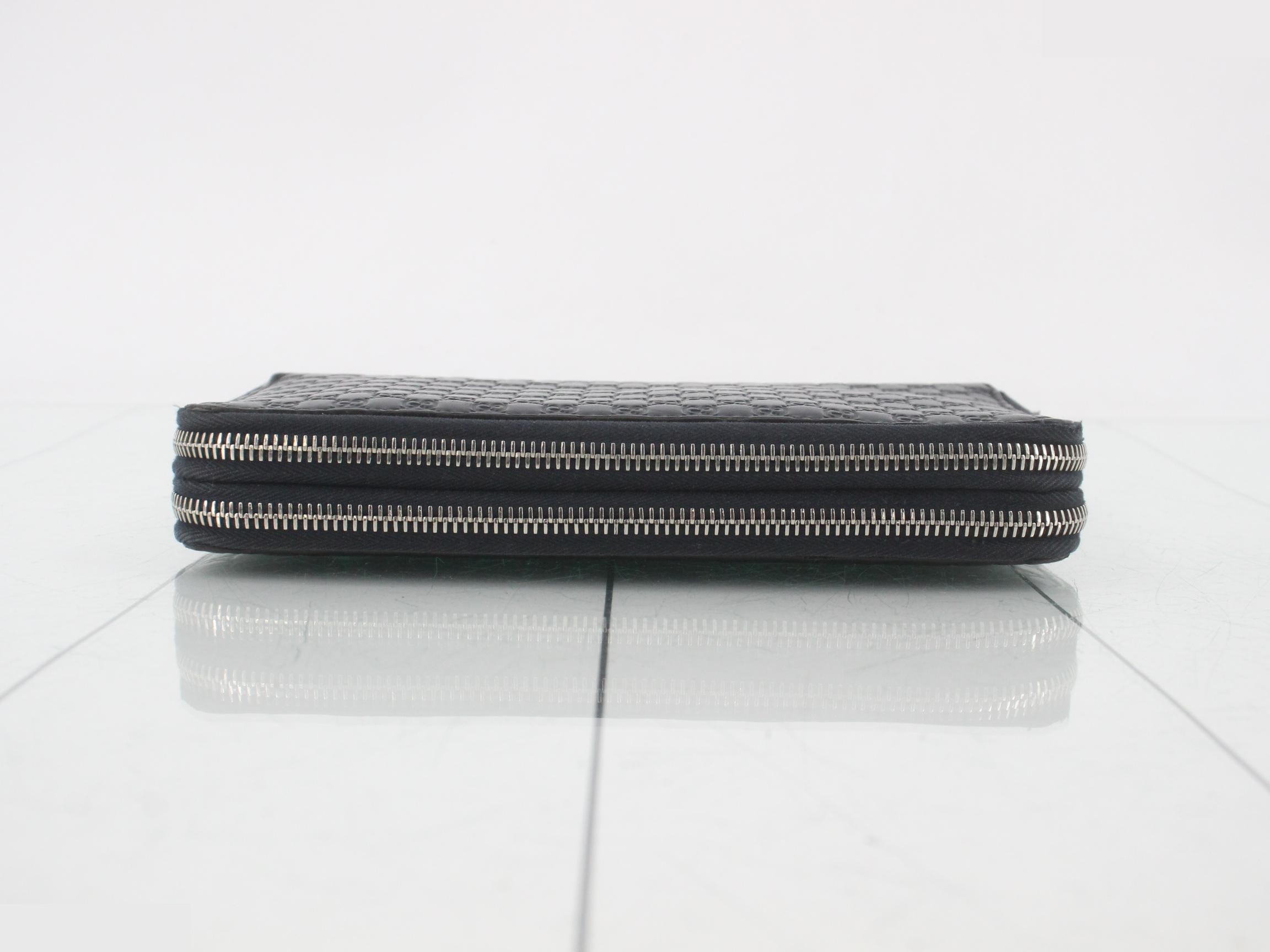 Micro GG Travel Case / Double Zipper Long Wallet — view 3