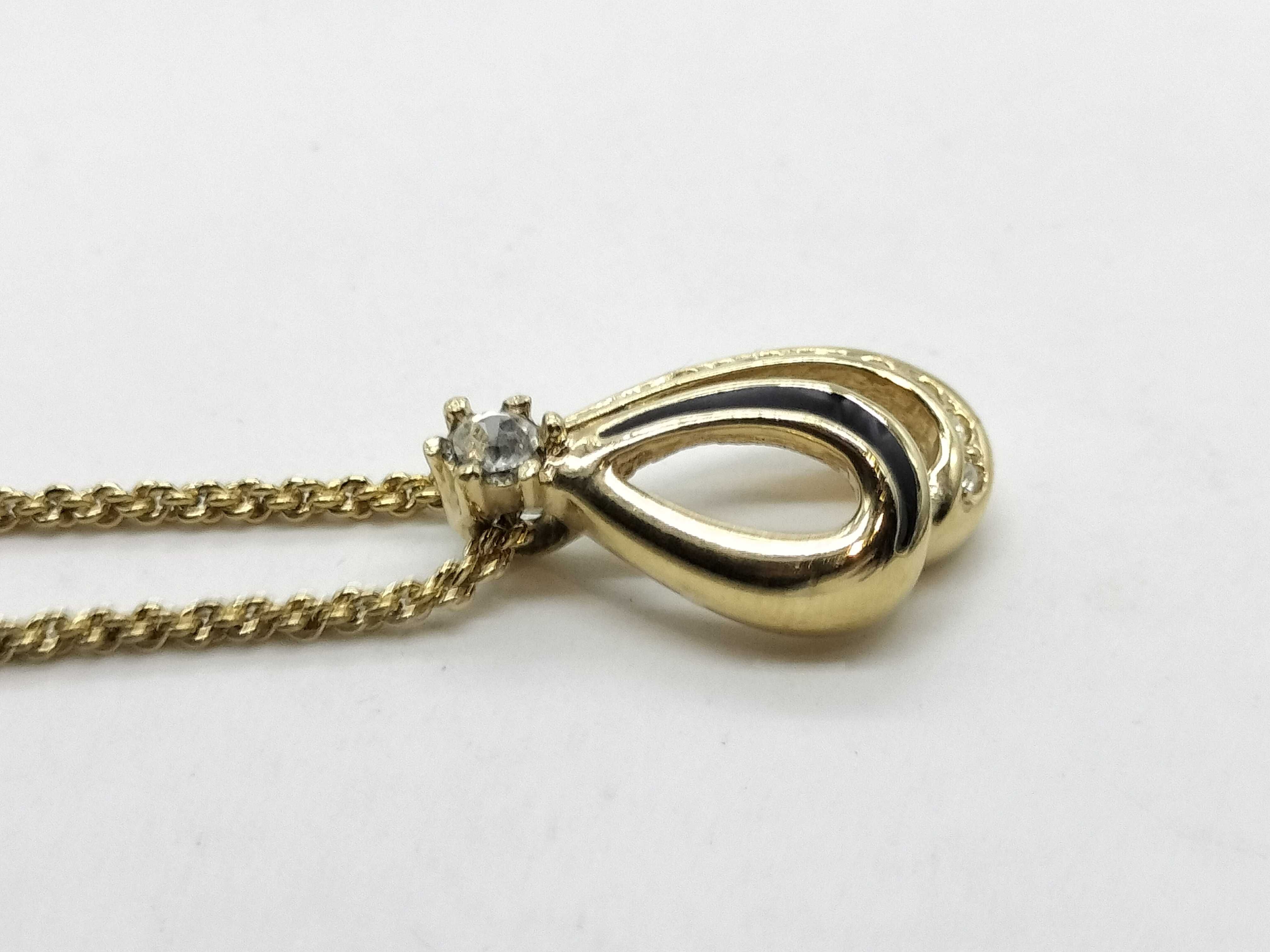 Rhinestone Design Necklace — view 5
