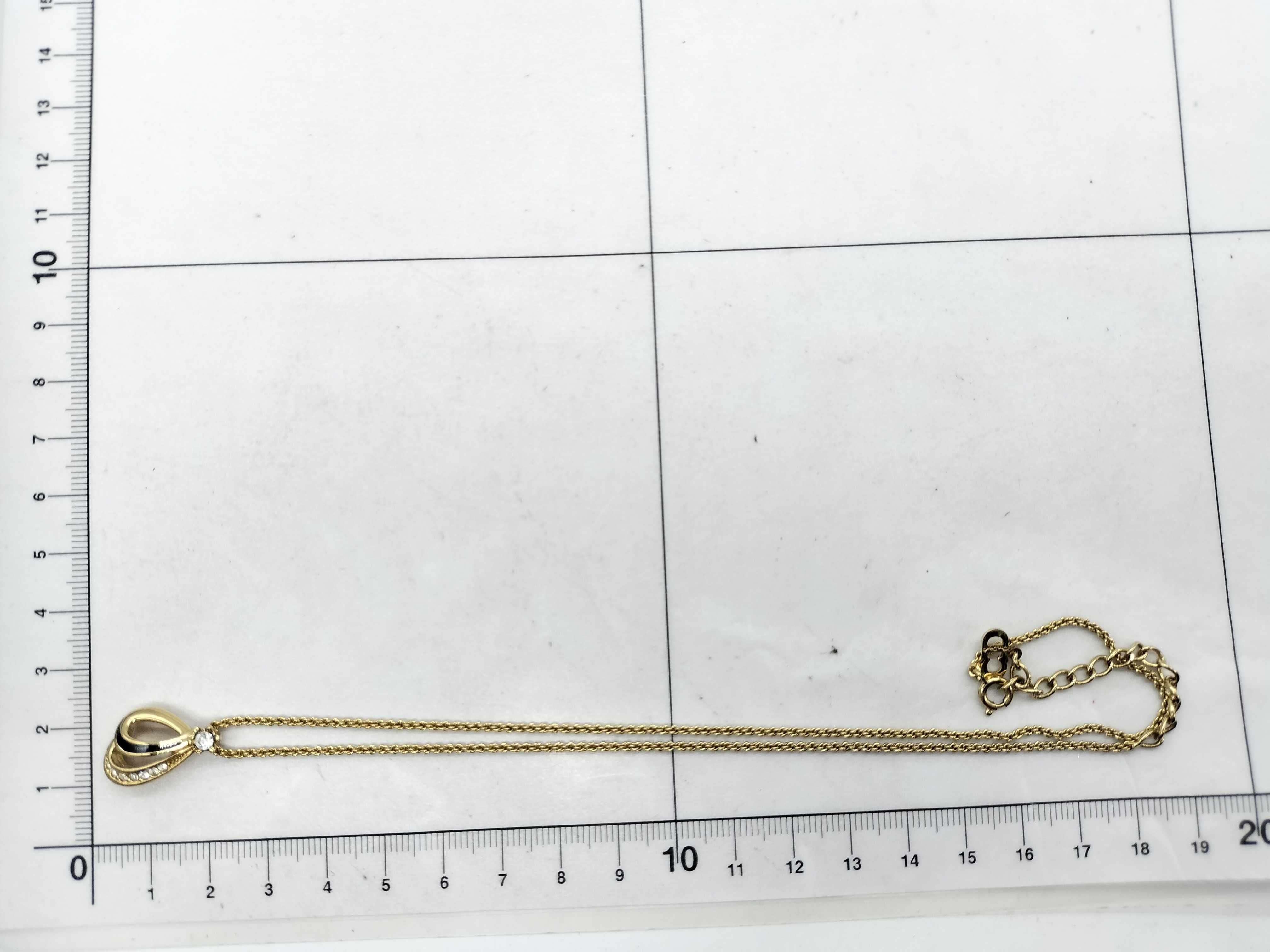 Rhinestone Design Necklace — view 8