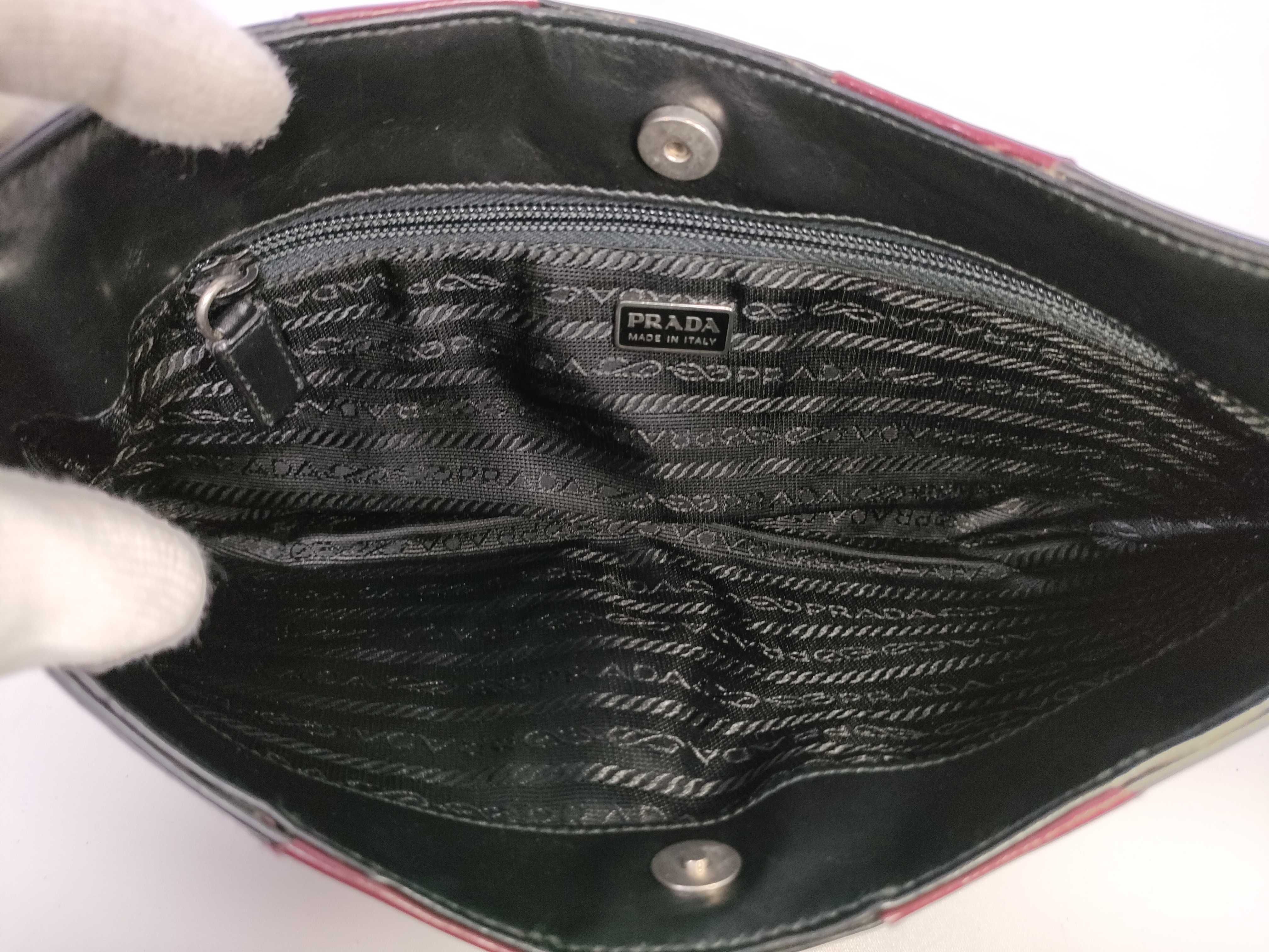 B10522 One-Shoulder Leather Shoulder Bag — view 12
