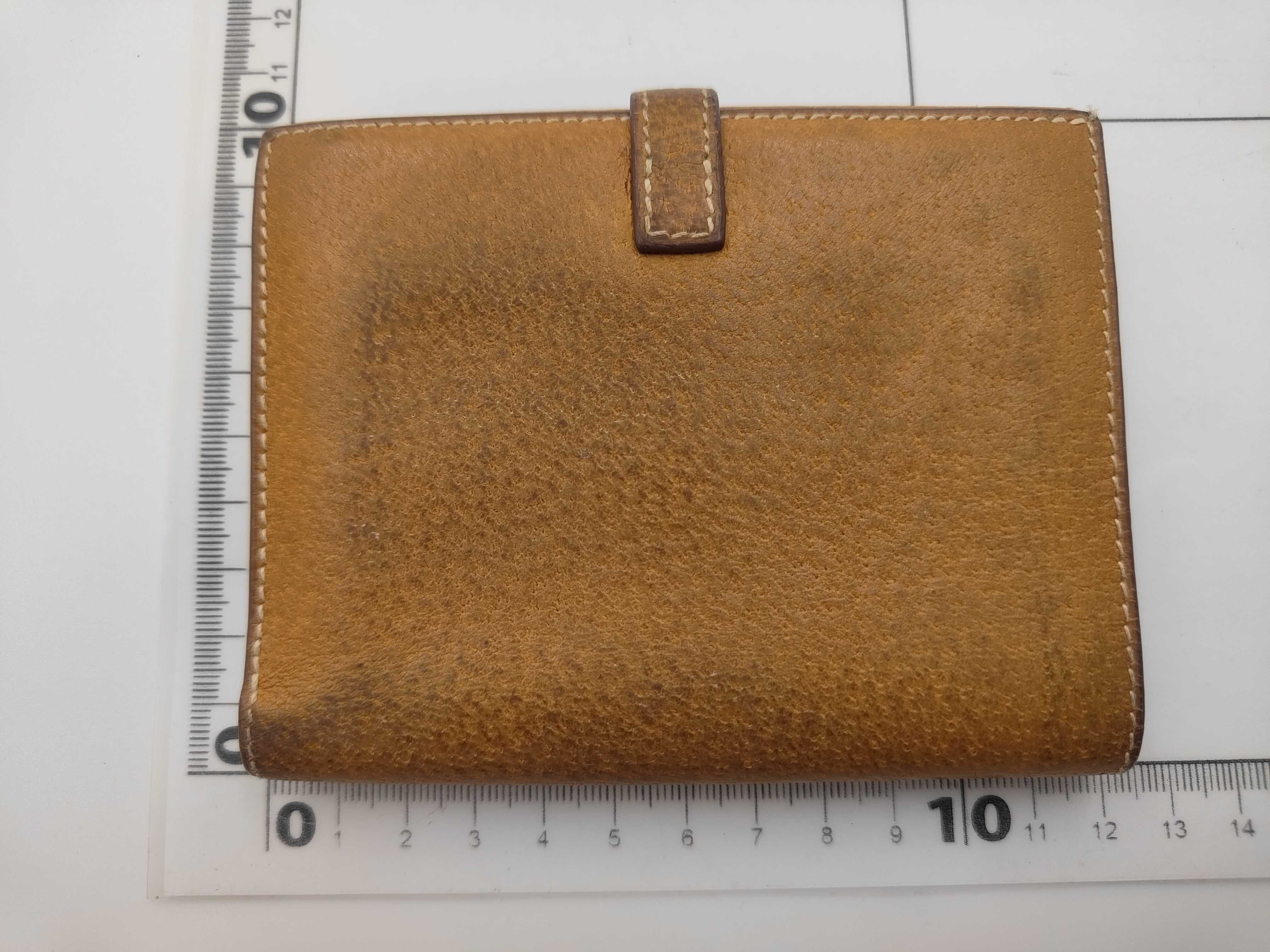 Brown Calf Bearn Wallet with W Stamp — view 2