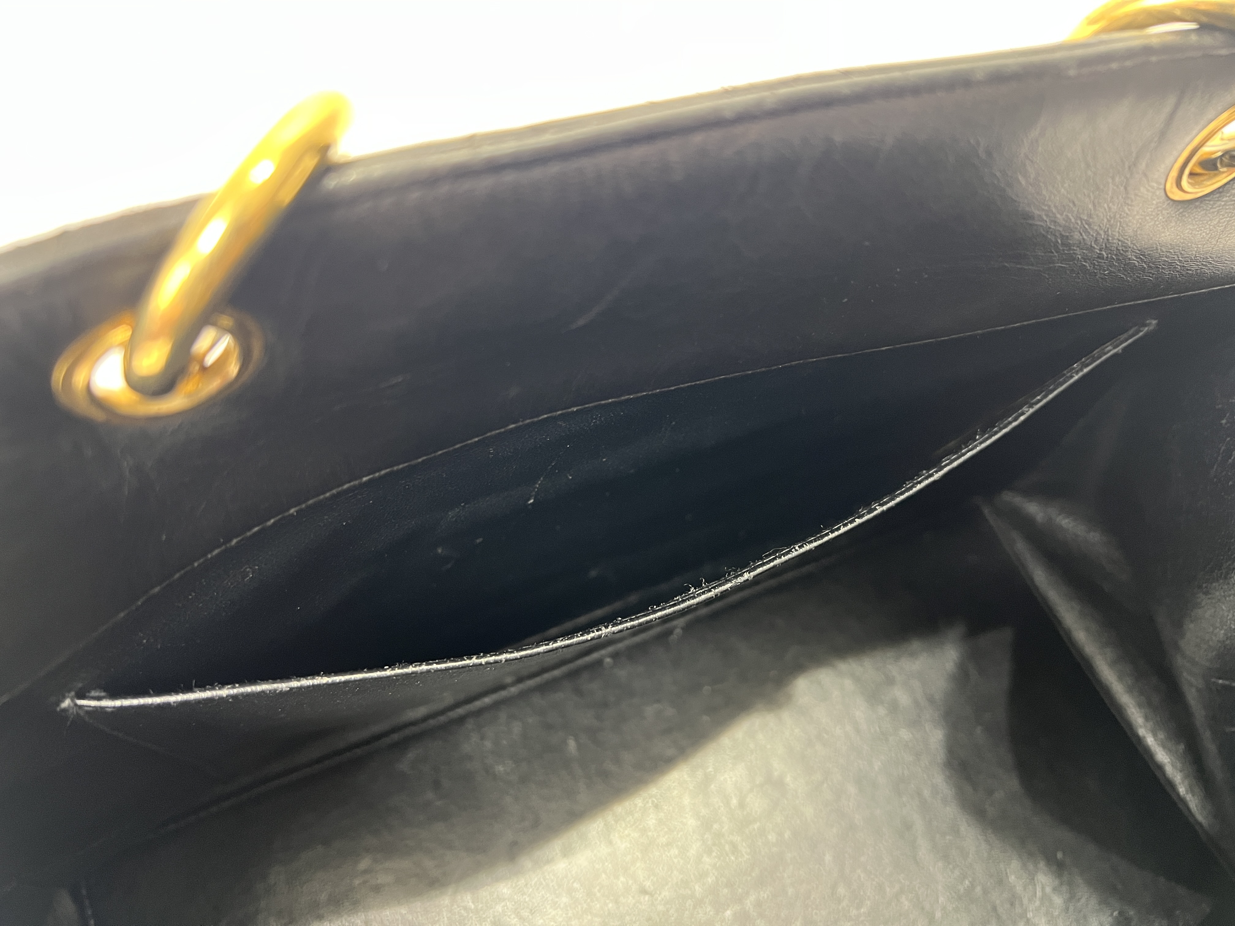 Matelassé Large Coco Mark Lambskin Leather Chain Handbag (Series 4 Tote Bag) — view 8