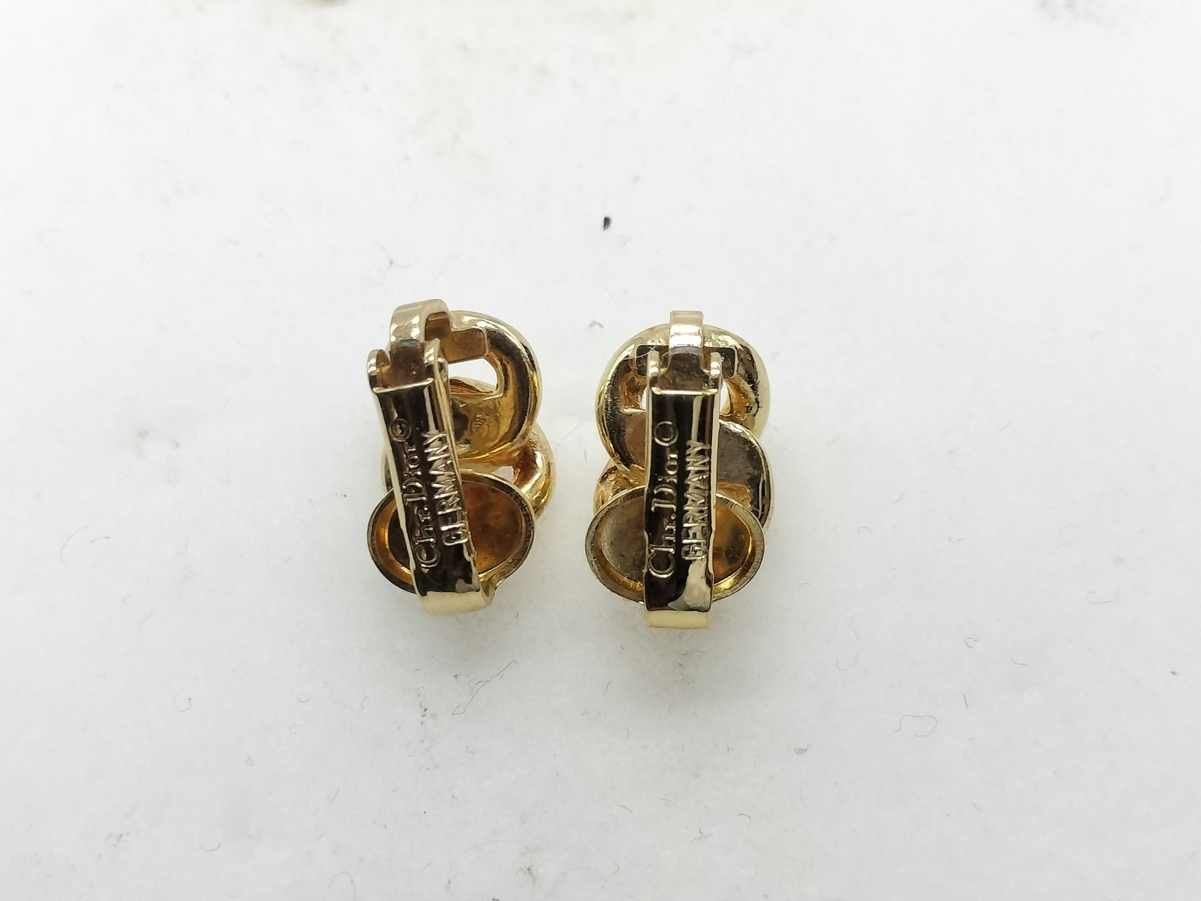 Chain Gold Earrings — view 2