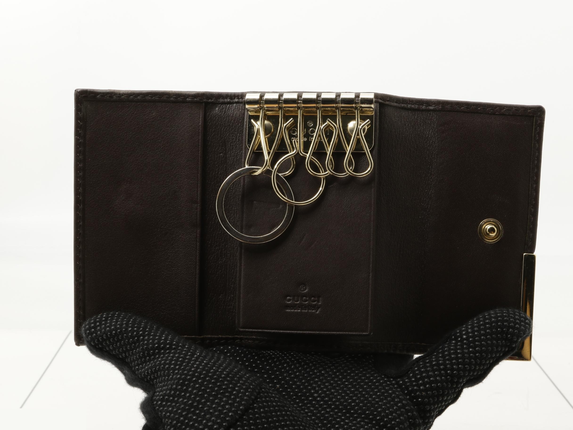 GG Canvas 6-Key Case — view 4