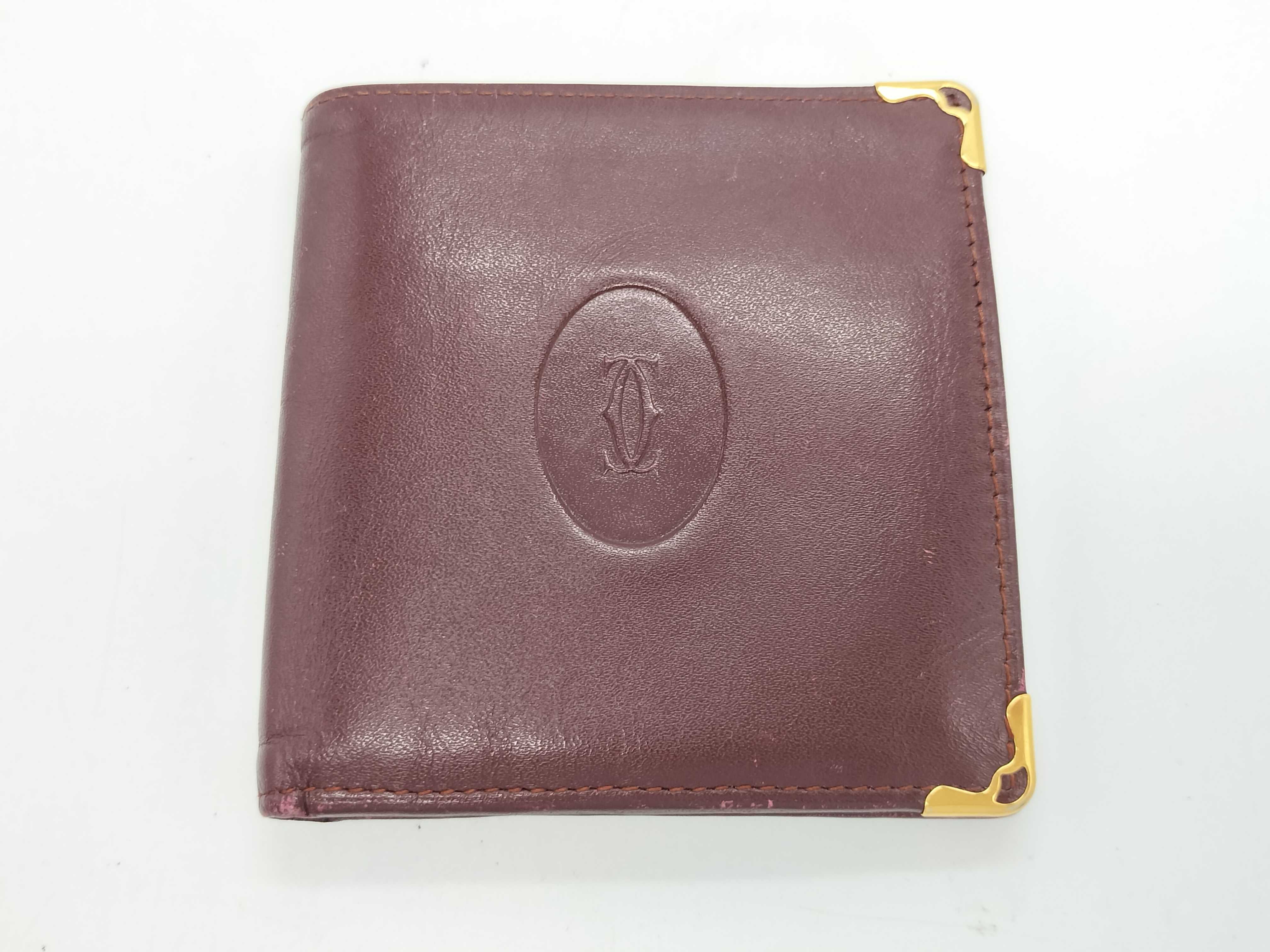Must de Cartier Leather Bifold Wallet