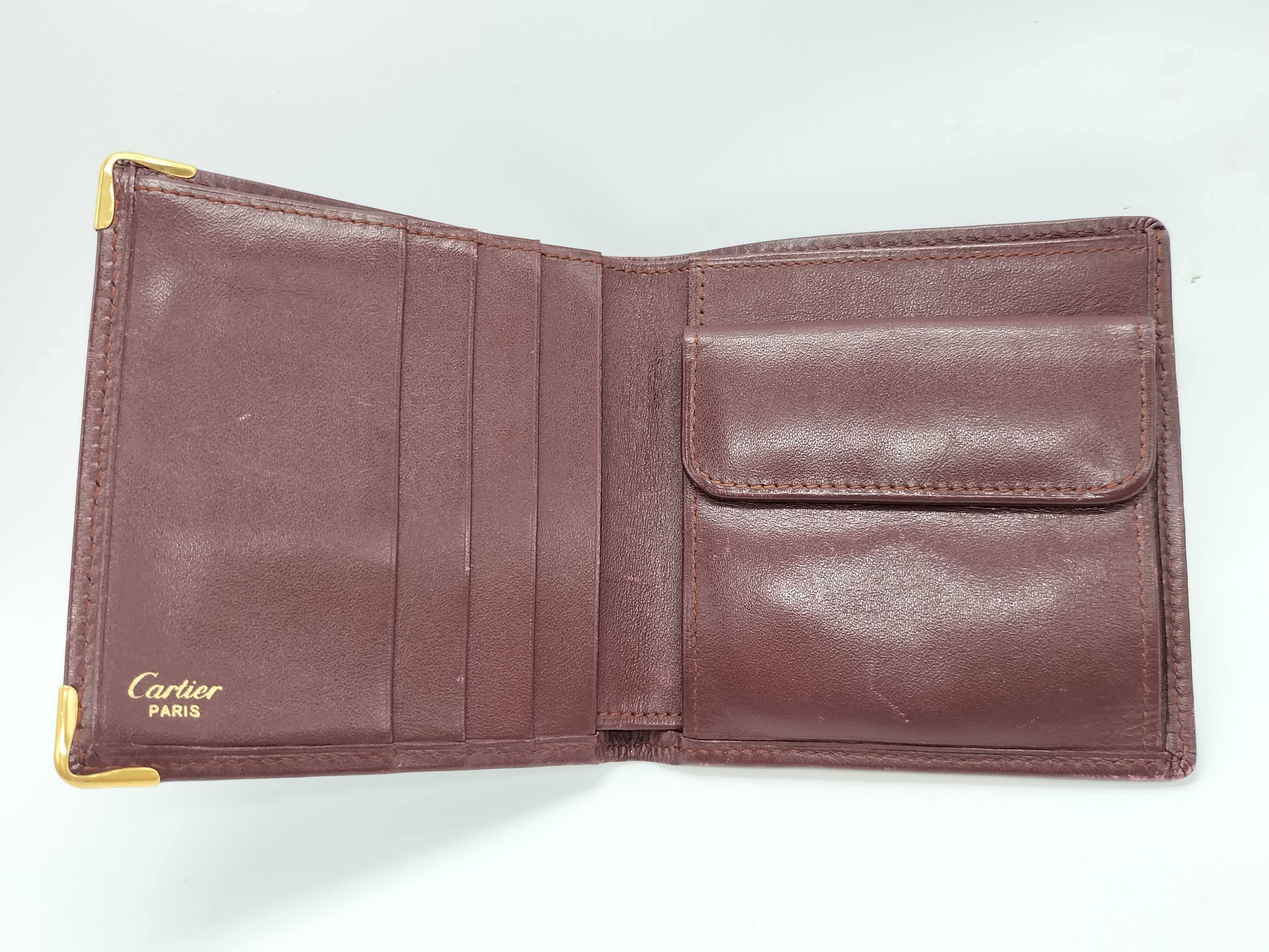 Must de Cartier Leather Bifold Wallet — view 8