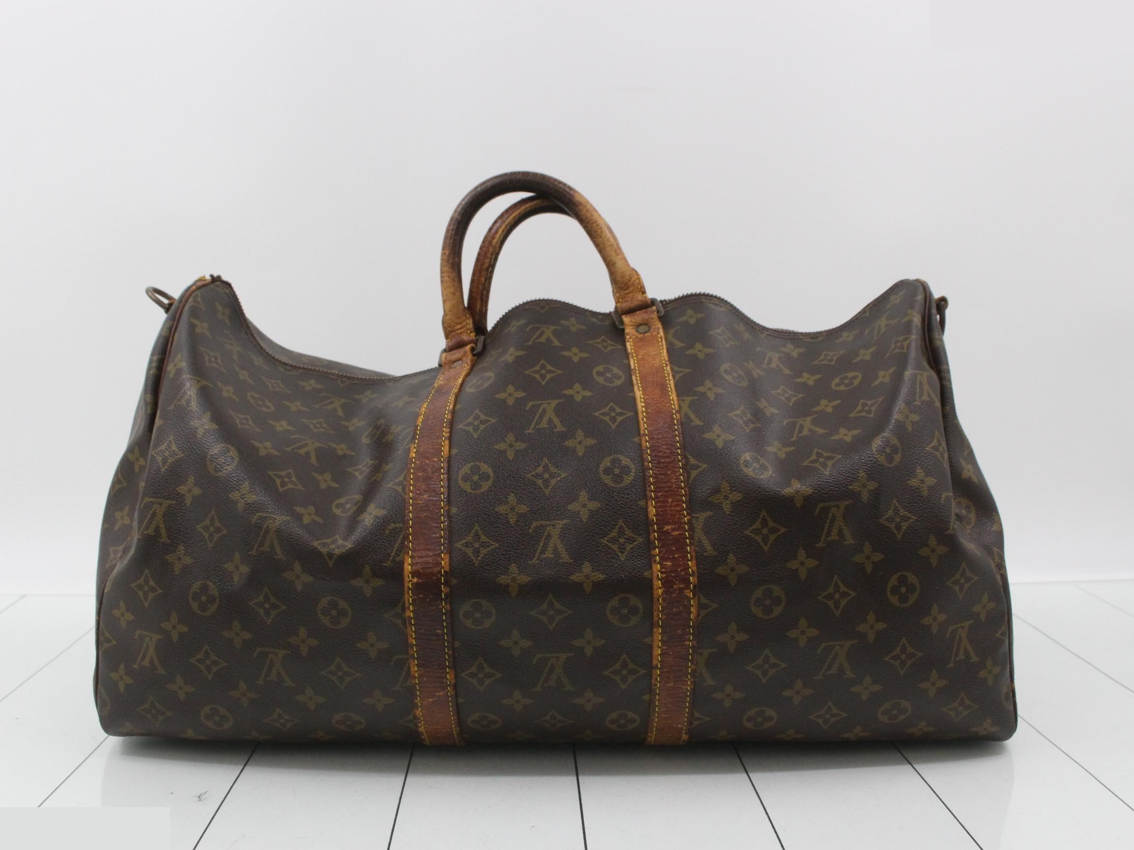 2-Way Boston Bag Keepall Bandoulière 55 Monogram M41414 — view 2