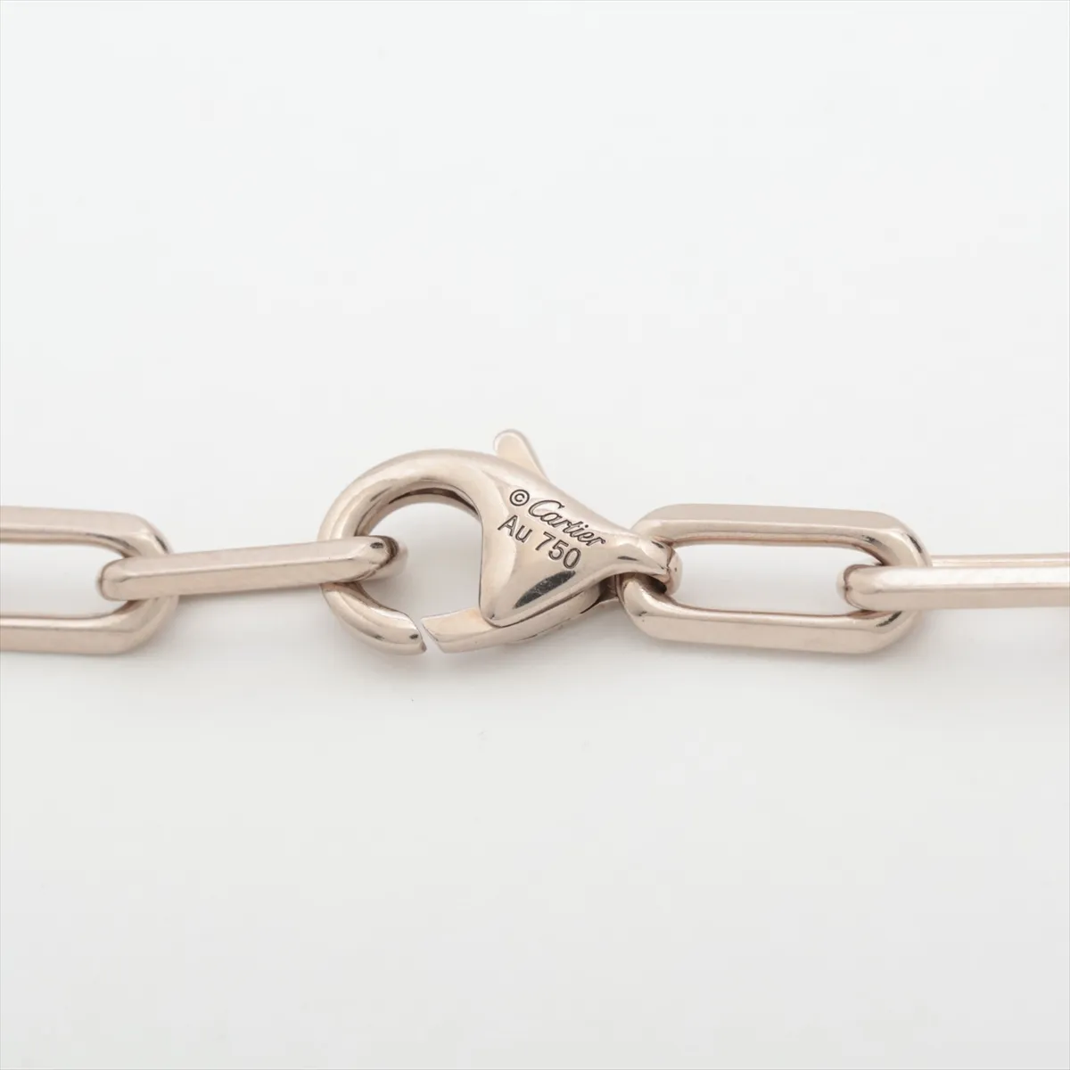 Santos de Cartier Necklace 750(WG) 26.8g 806CUD — view 4