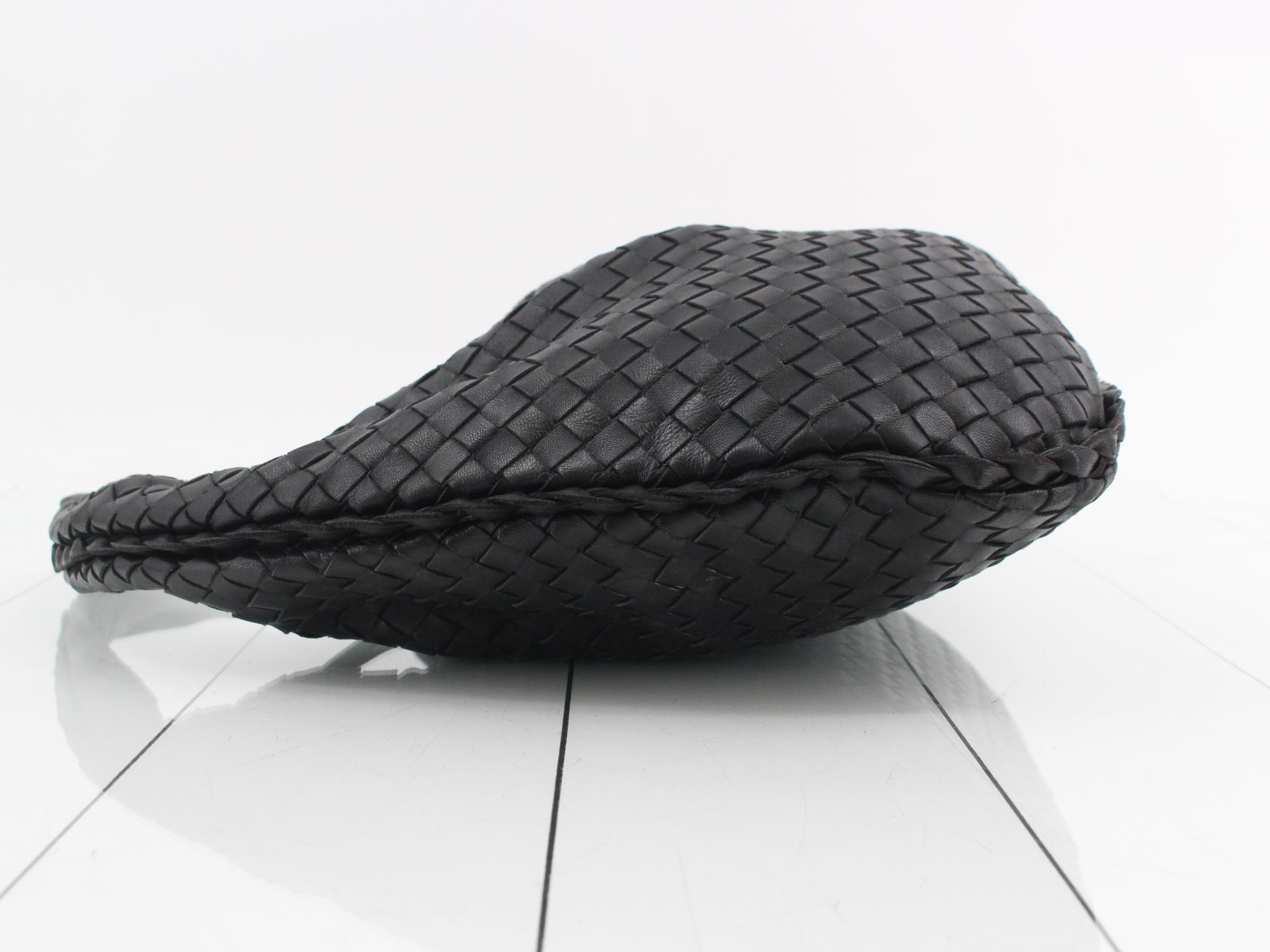 Intrecciato (bag) - One-shoulder bag - Black — view 4