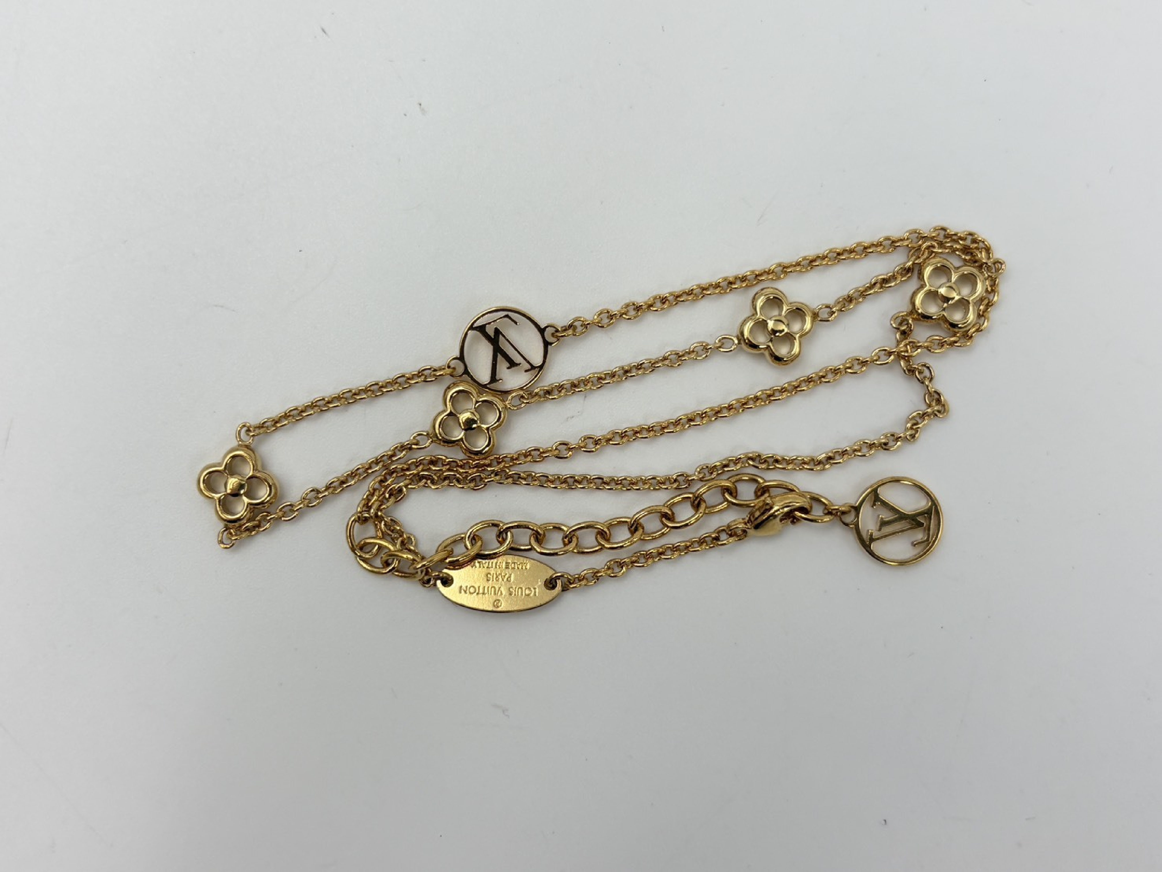 Flowerful Gold Necklace M68125 OB0177 Necklace — view 4