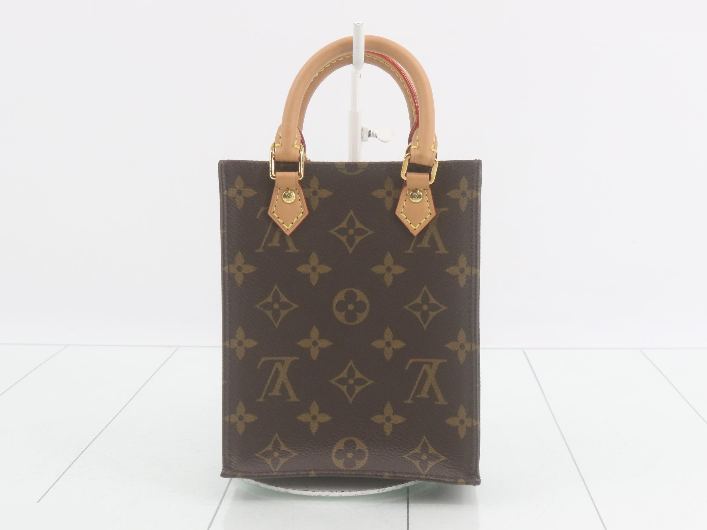 Monogram Petite Sac Plat 2-Way Shoulder — view 2