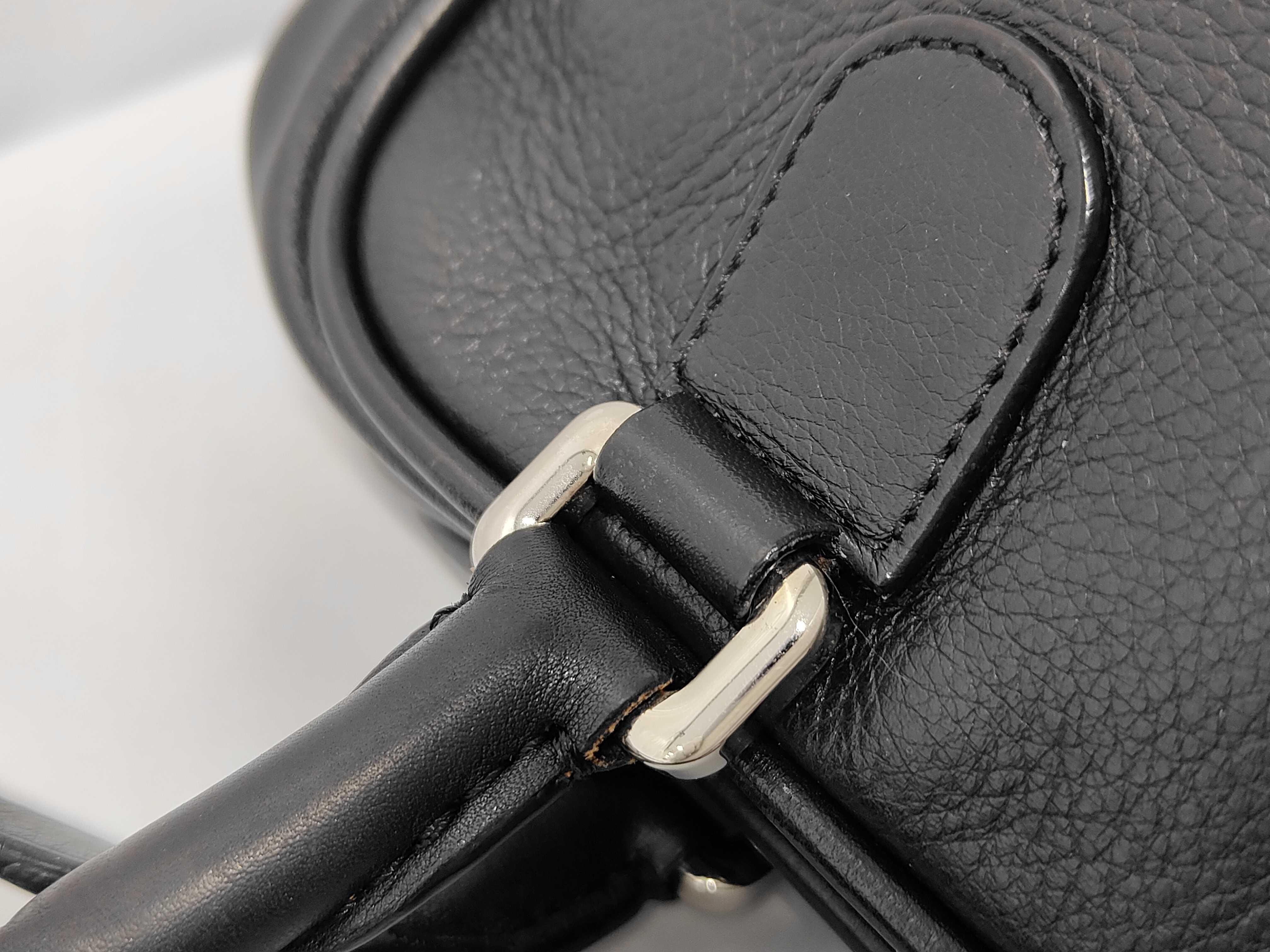 Amazona 75 Leather Black Handbag — view 6