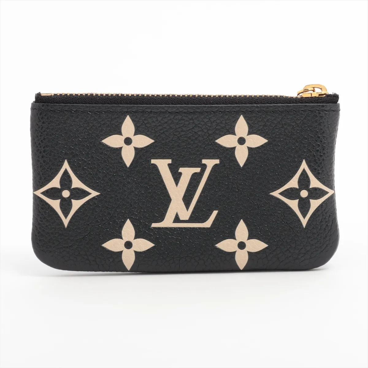 Bicolor Monogram Empreinte Pochette Clé M80885 CT4241 Noir Coin Case — view 2