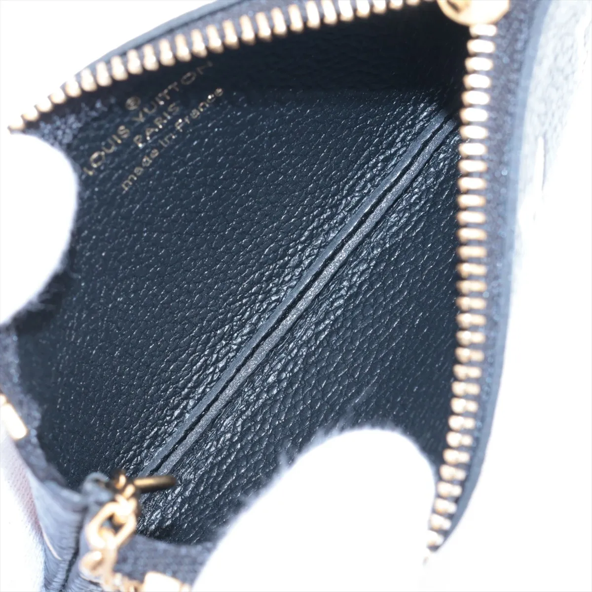 Bicolor Monogram Empreinte Pochette Clé M80885 CT4241 Noir Coin Case — view 3