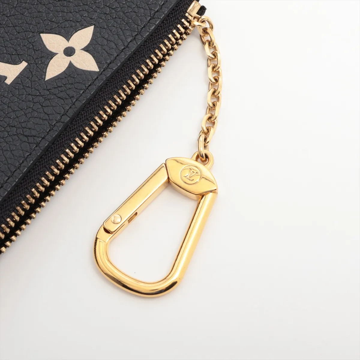 Bicolor Monogram Empreinte Pochette Clé M80885 CT4241 Noir Coin Case — view 5