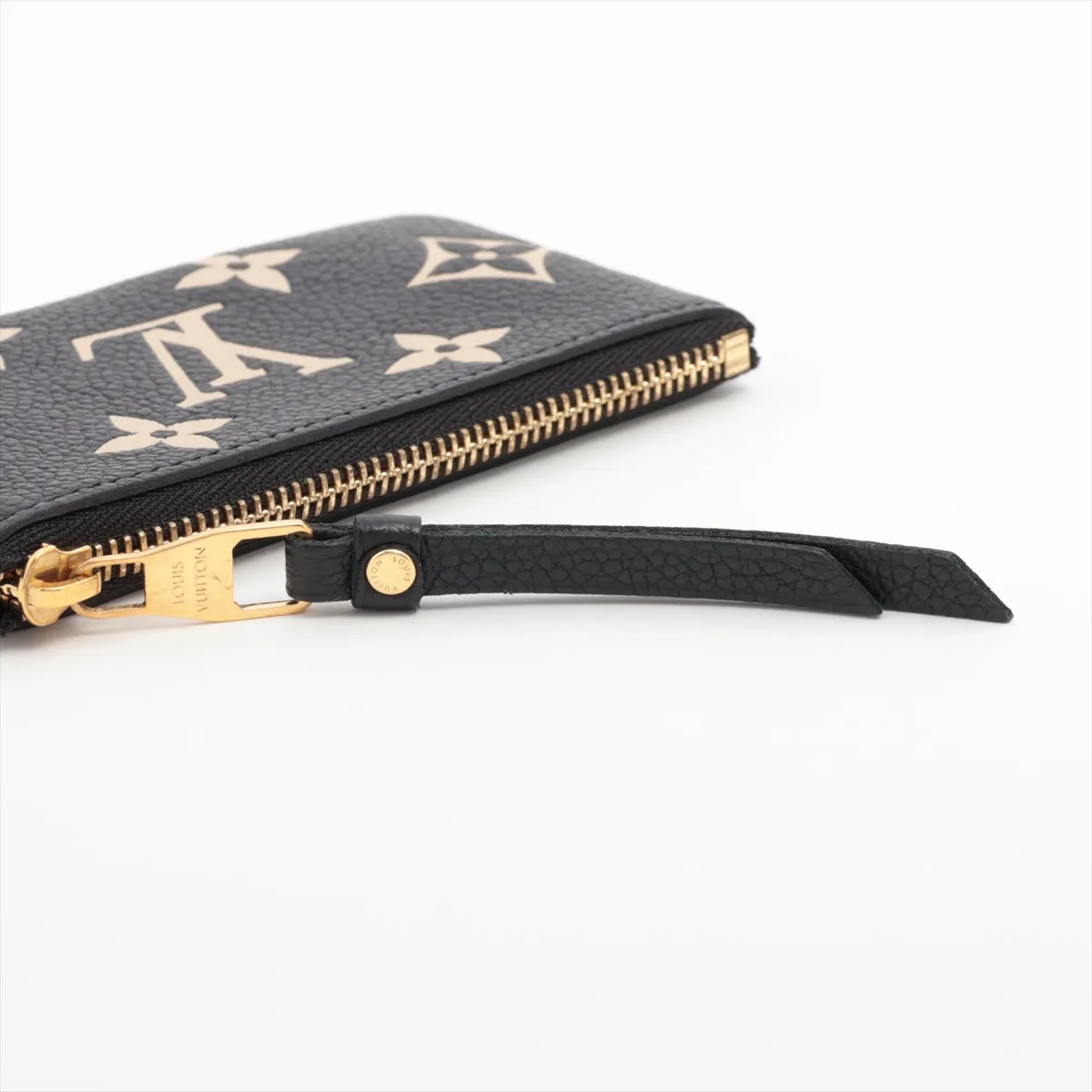 Bicolor Monogram Empreinte Pochette Clé M80885 CT4241 Noir Coin Case — view 6