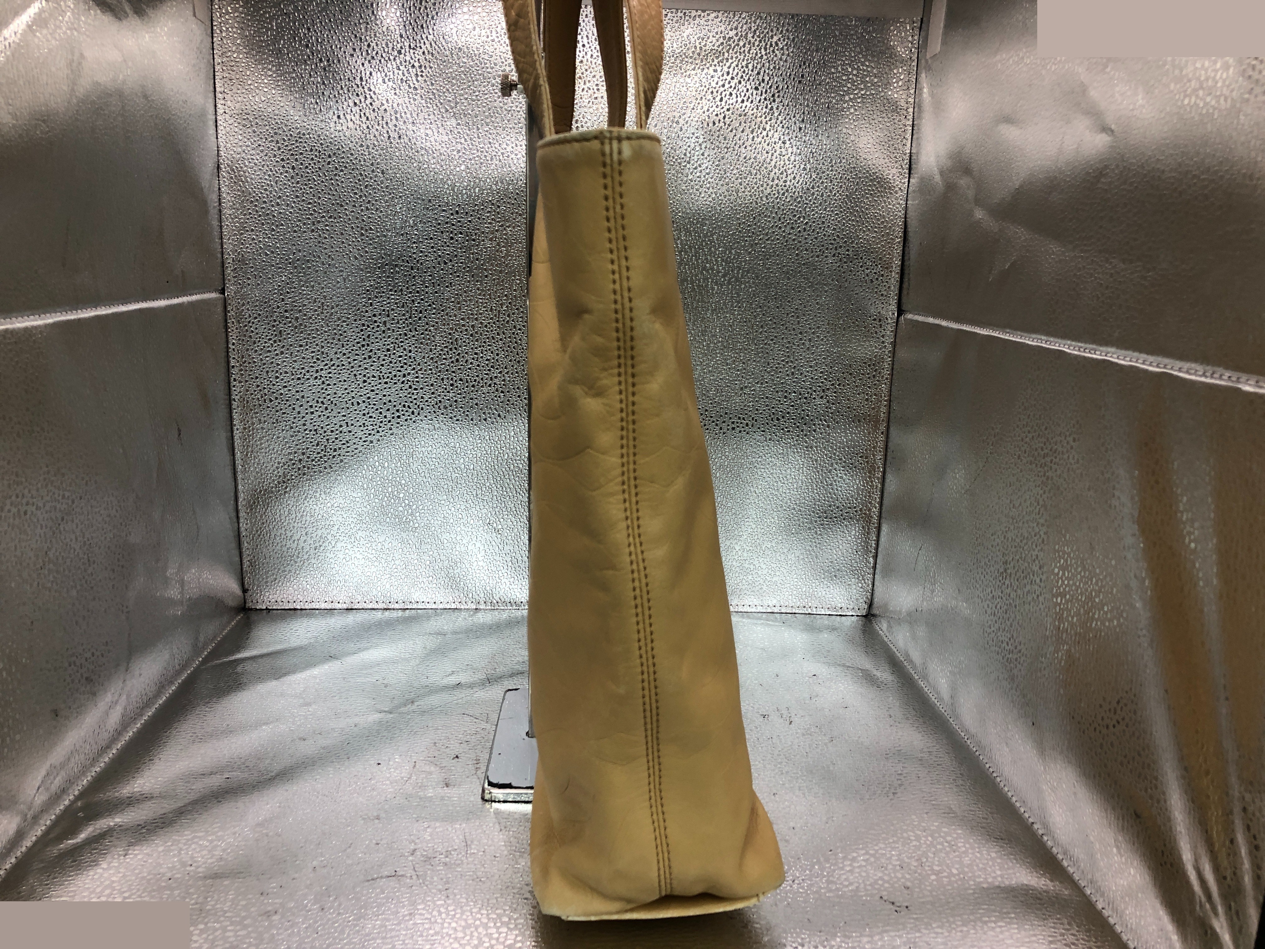 Cocomark tote bag with sticker 5971407 lambskin beige — view 3