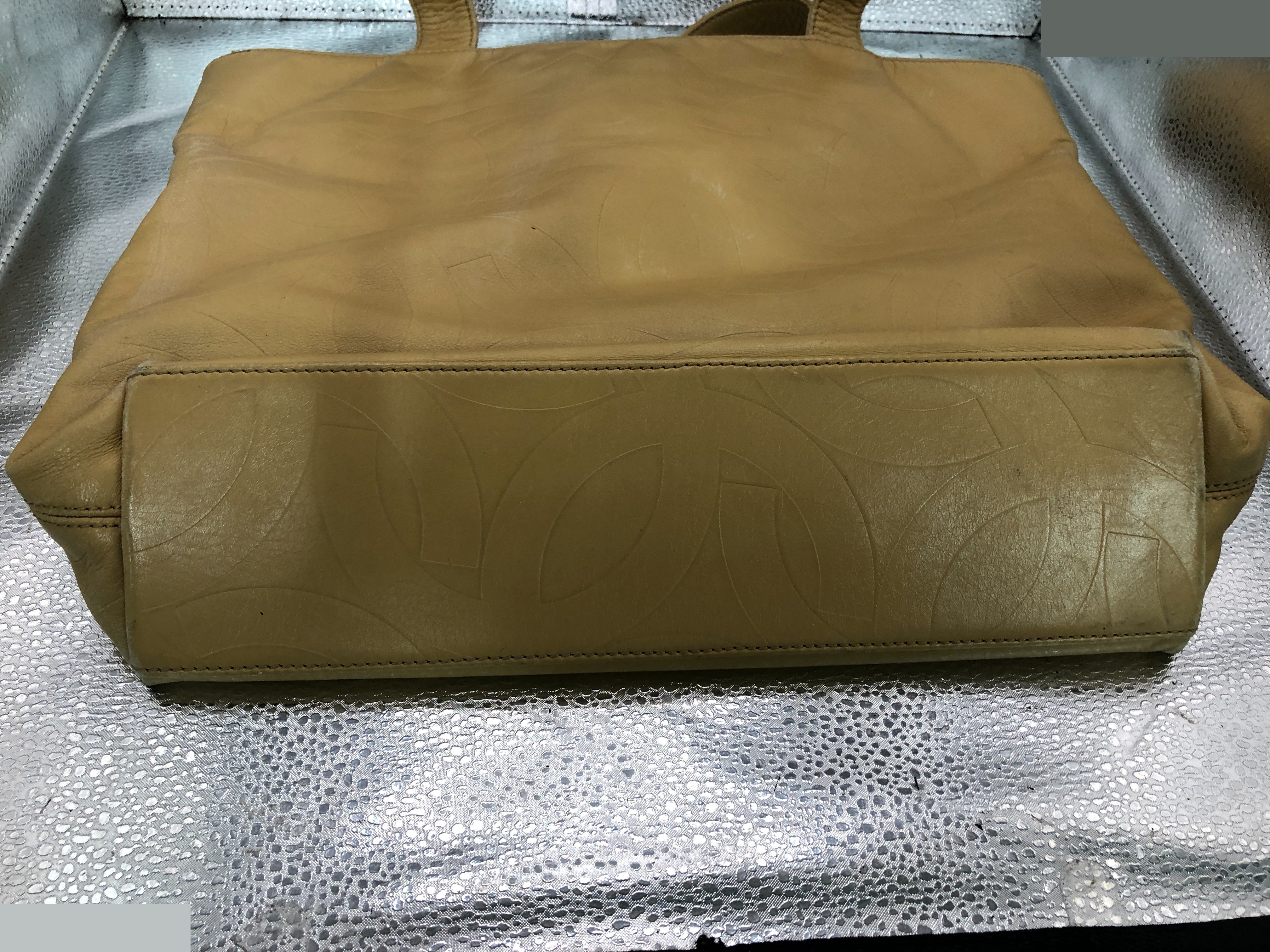 Cocomark tote bag with sticker 5971407 lambskin beige — view 8