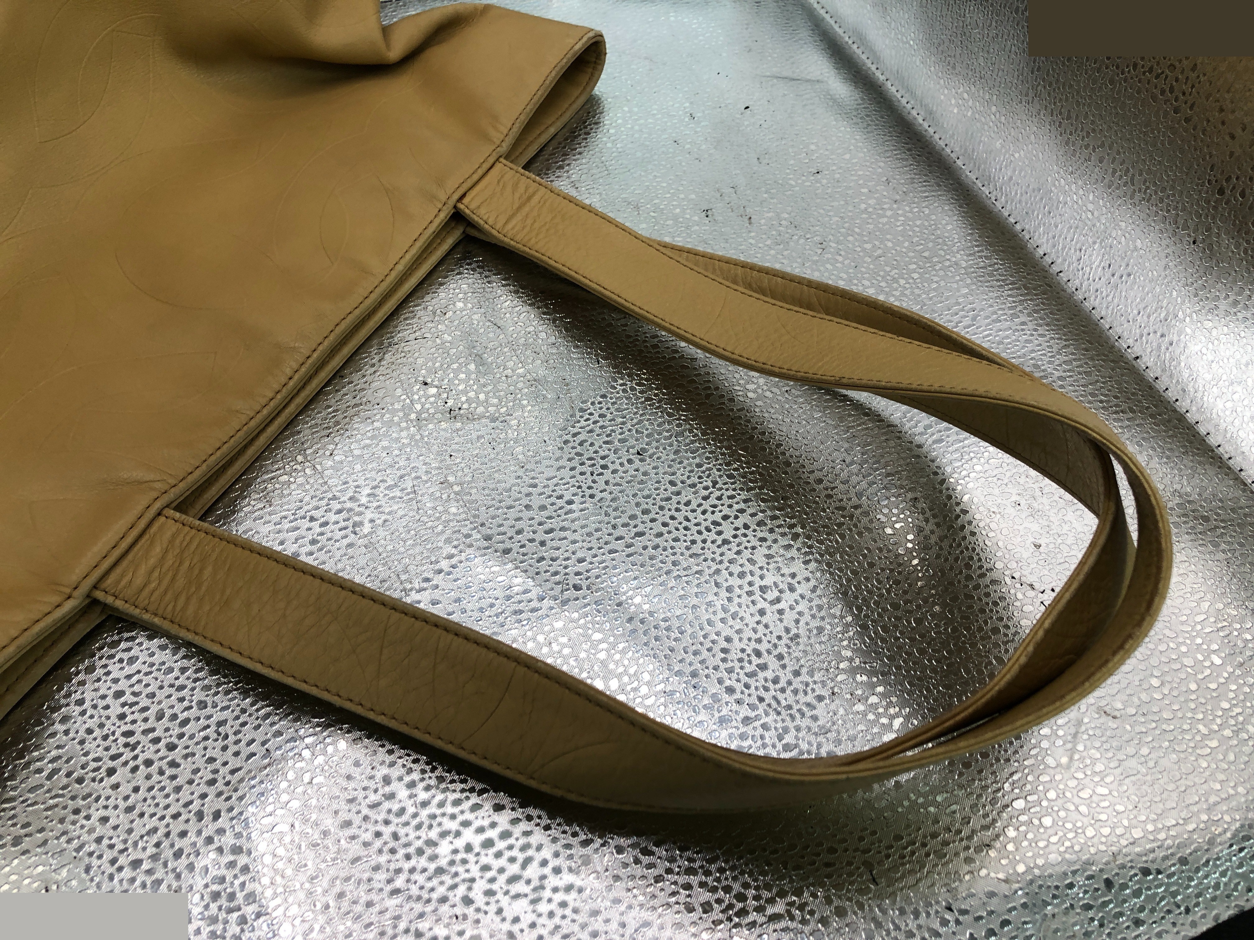Cocomark tote bag with sticker 5971407 lambskin beige — view 9