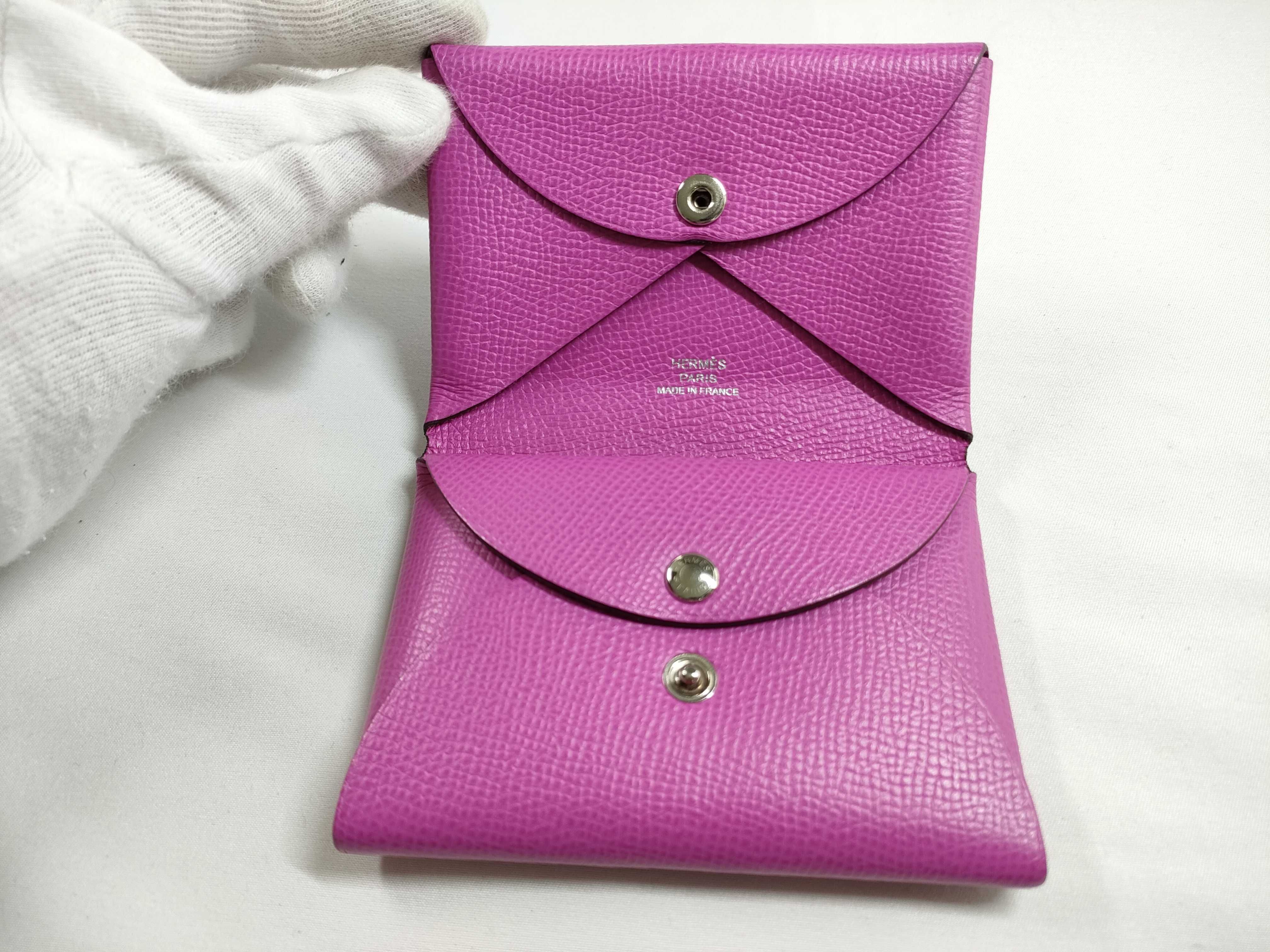 Calvi Duo U-stamp Magnolia Pink Coin Case — view 7