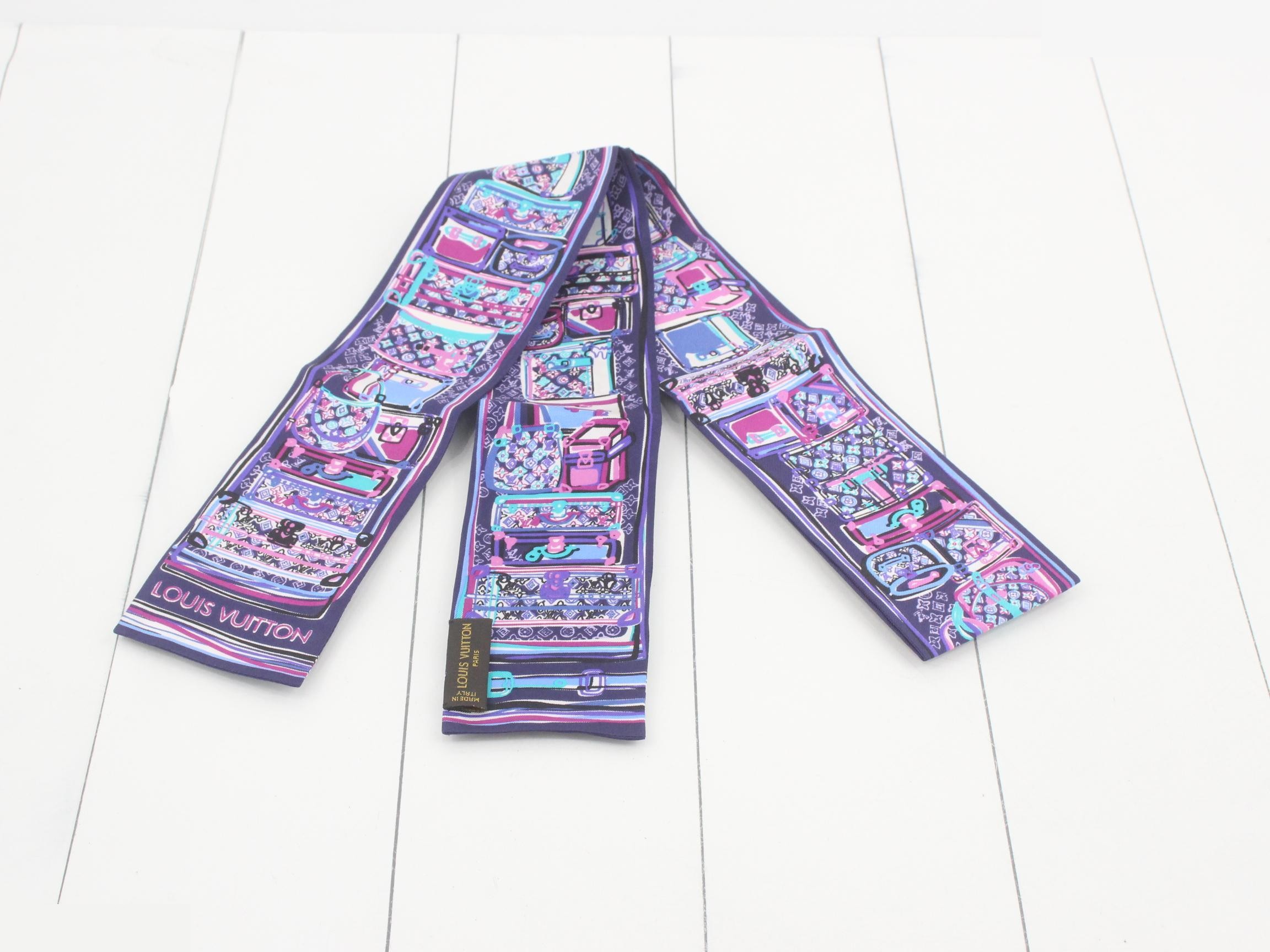 Scarf, Twilly, with tag — view 2