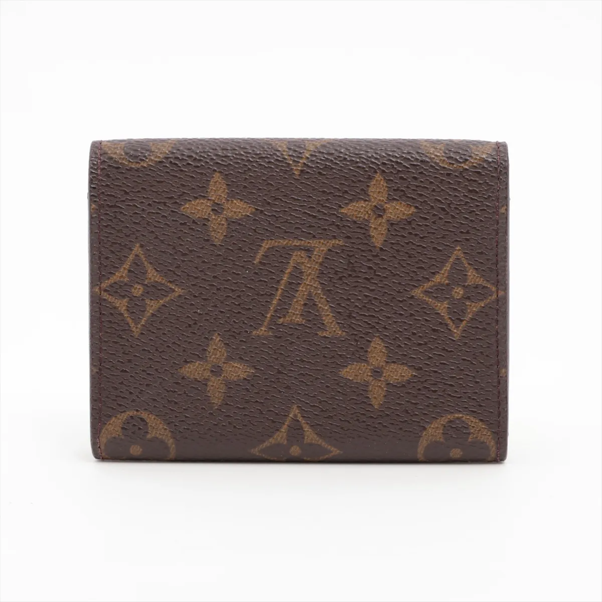 Monogram Enveloppe Carte de Visite M62920 AS0021 Brown Business Card Holder — view 2