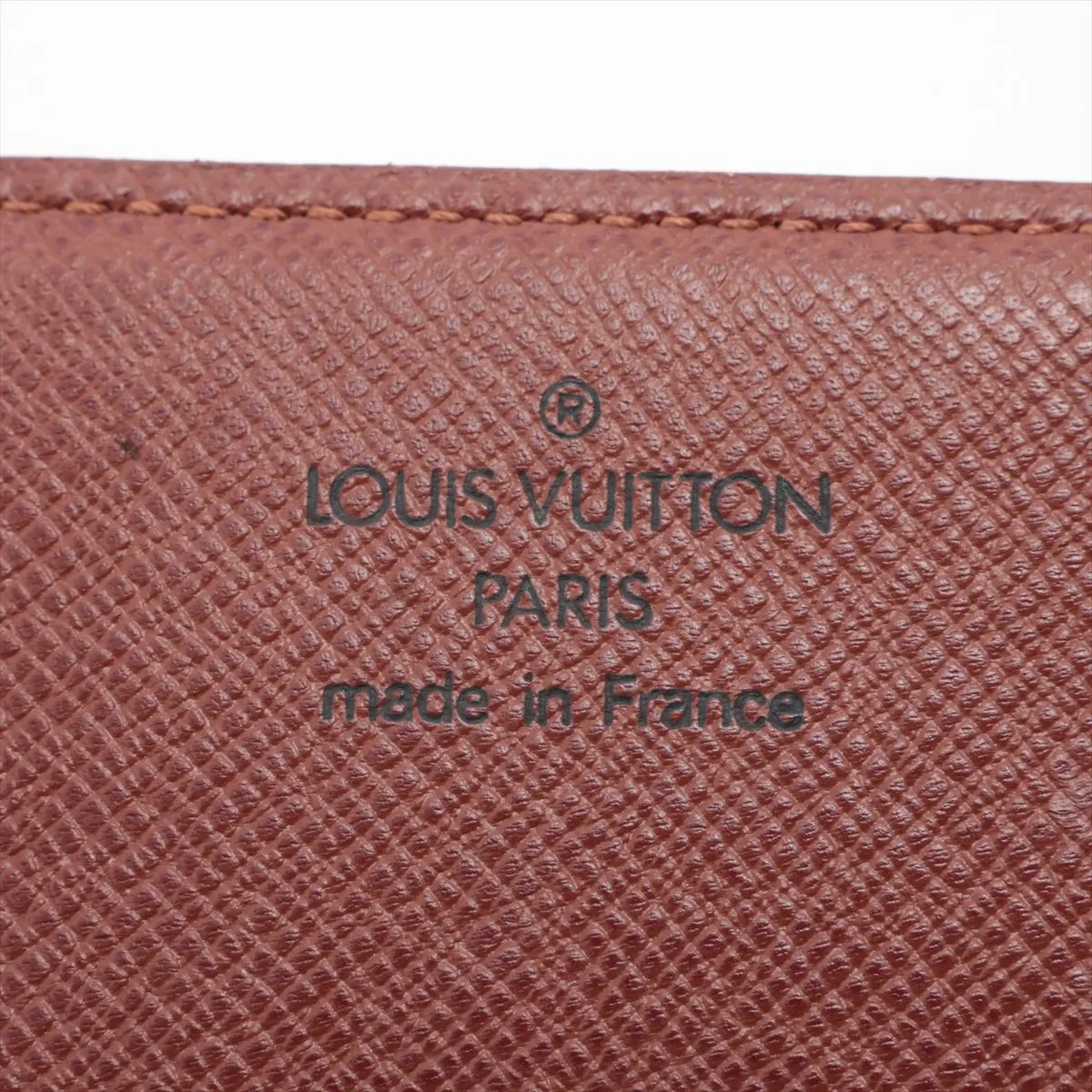 Monogram Enveloppe Carte de Visite M62920 AS0021 Brown Business Card Holder — view 6