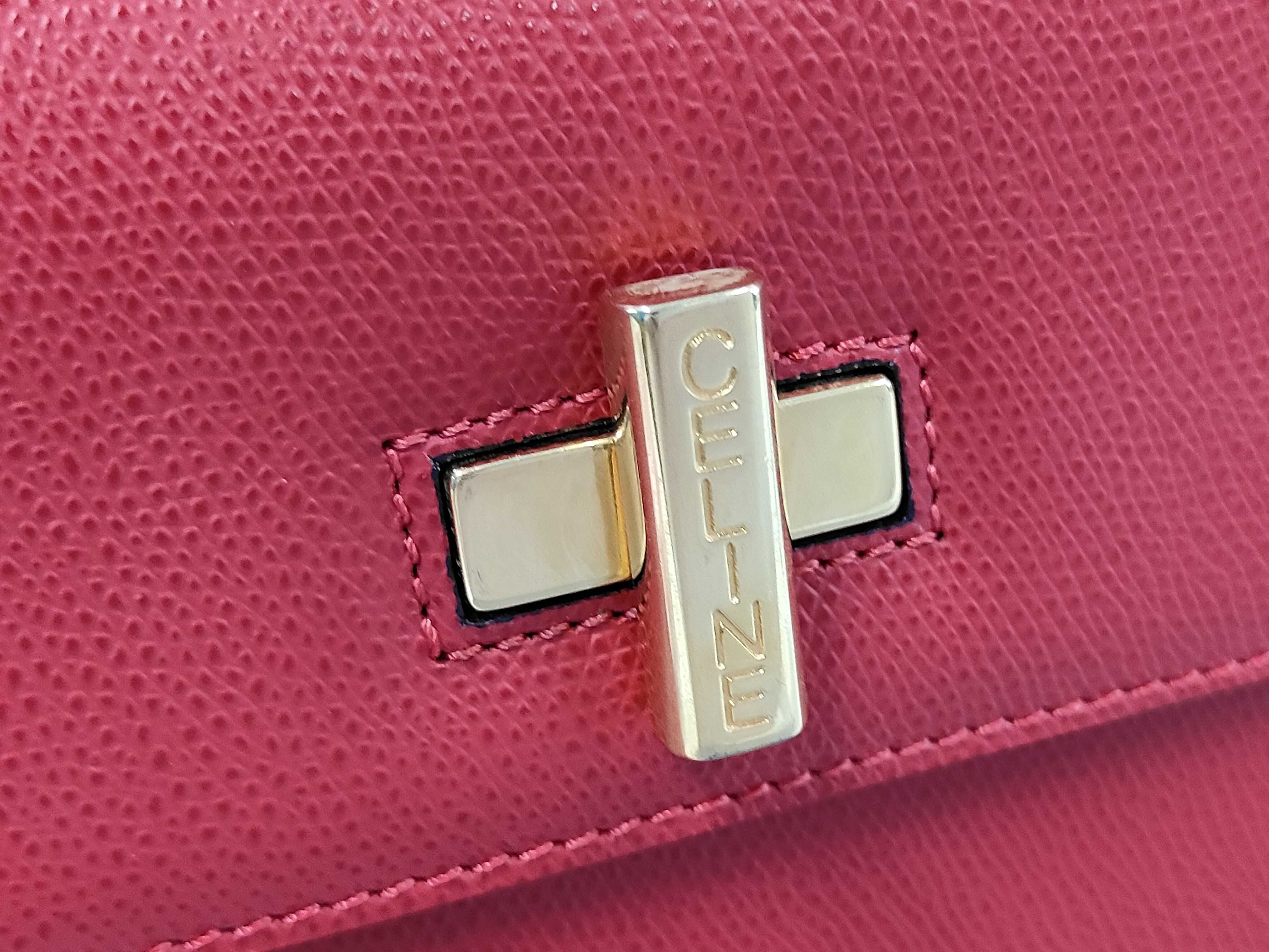 Grain Calf Full Leather Logo Turnlock Handbag 2-Way - Handbag — view 7