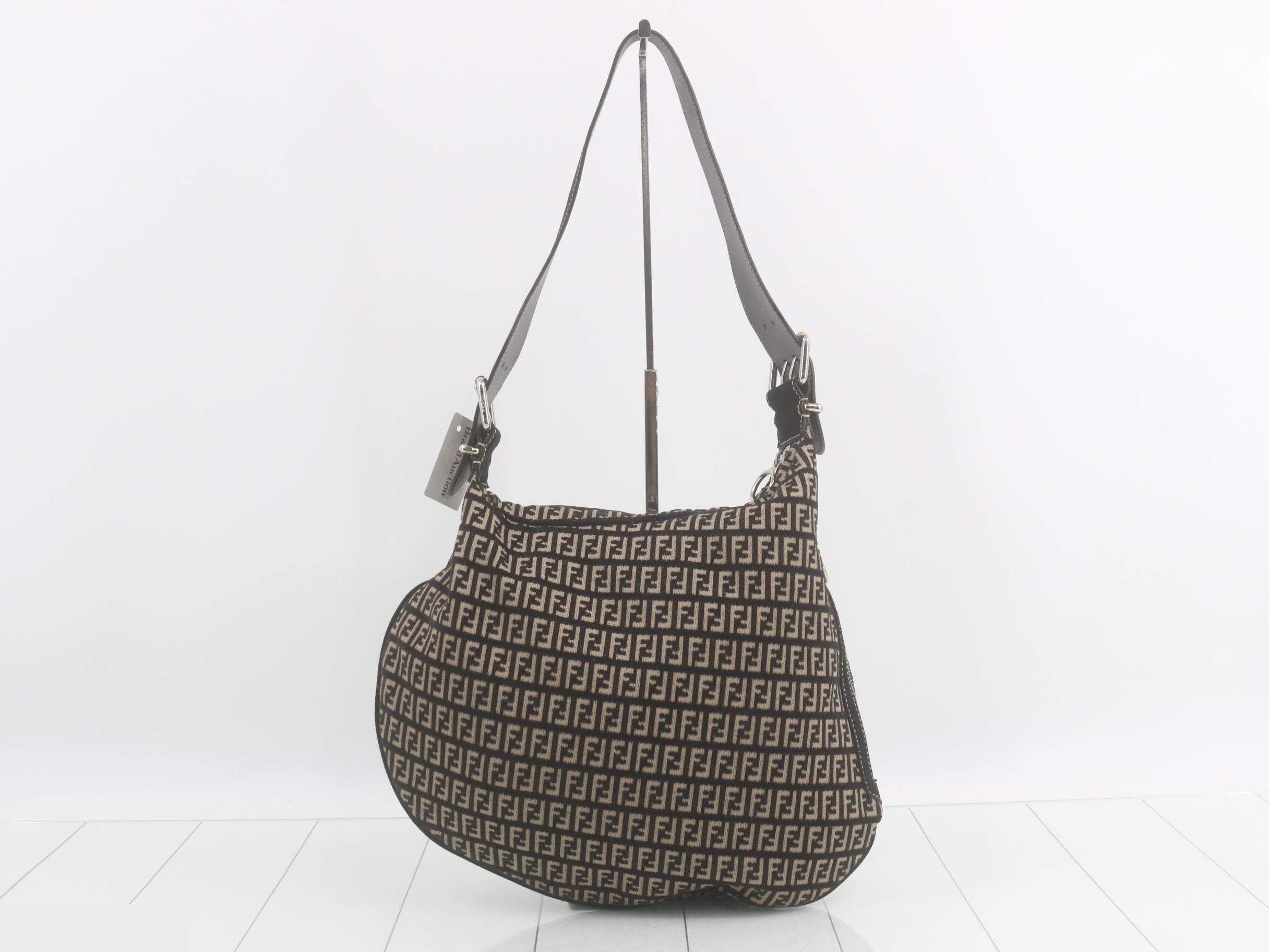 Zucchino (Bag) - Shoulder Bag - Jacquard Suede Shoulder Bag — view 2