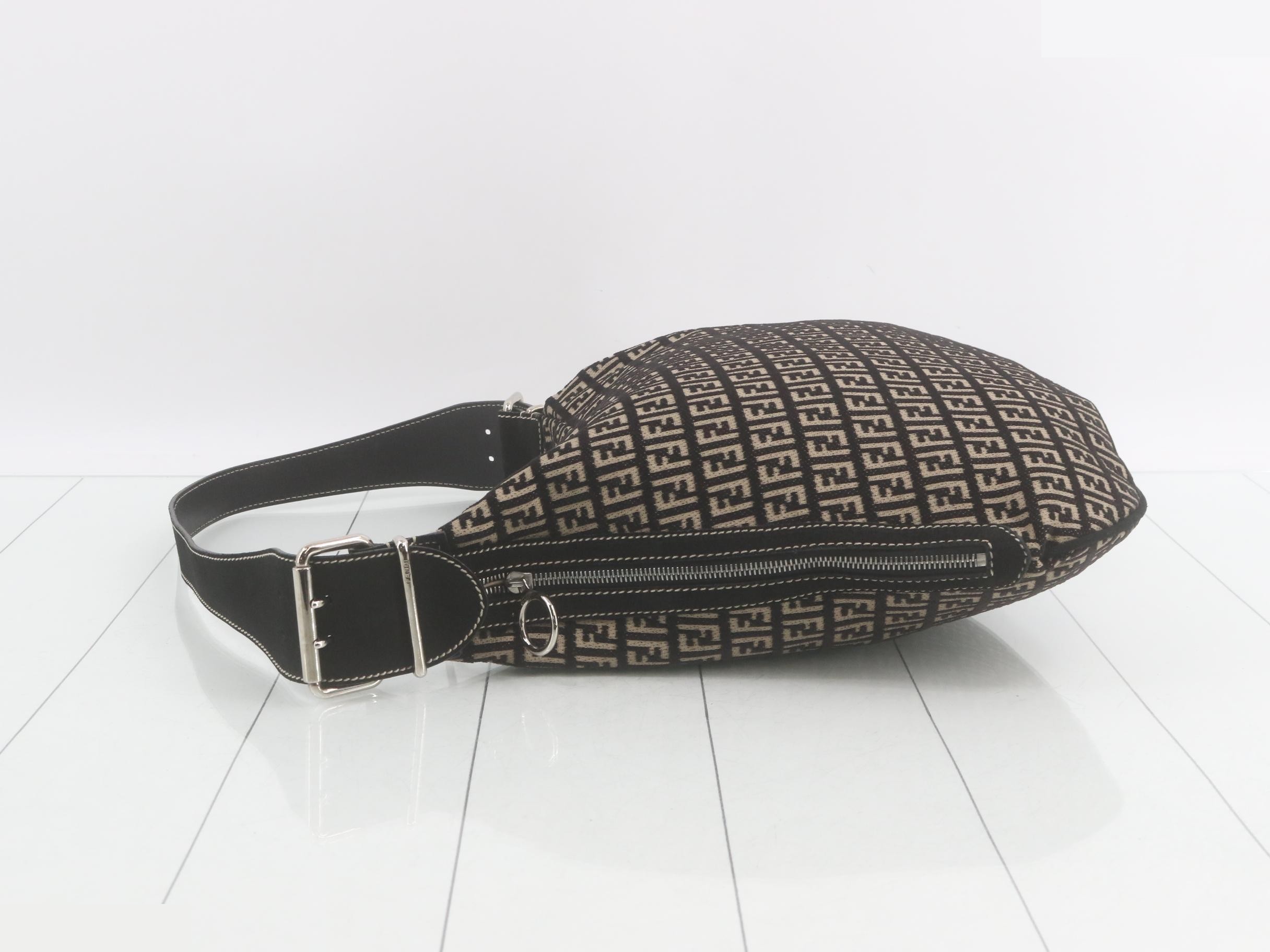 Zucchino (Bag) - Shoulder Bag - Jacquard Suede Shoulder Bag — view 4