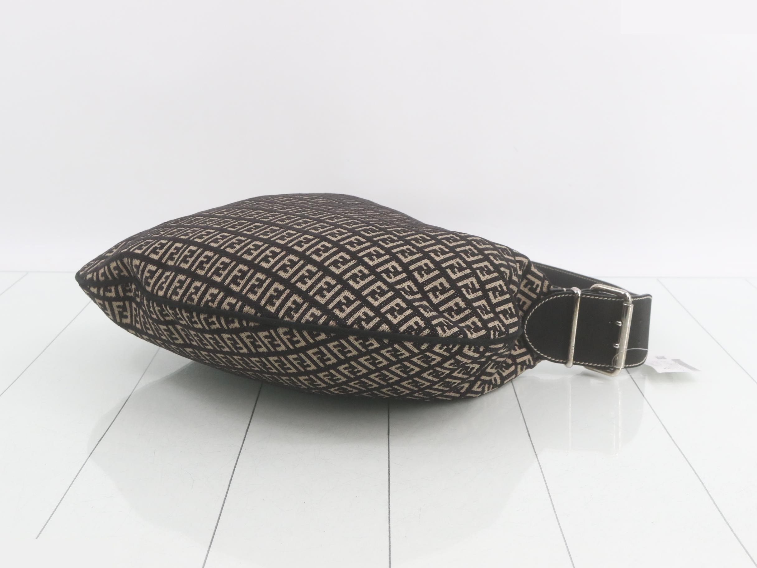 Zucchino (Bag) - Shoulder Bag - Jacquard Suede Shoulder Bag — view 6