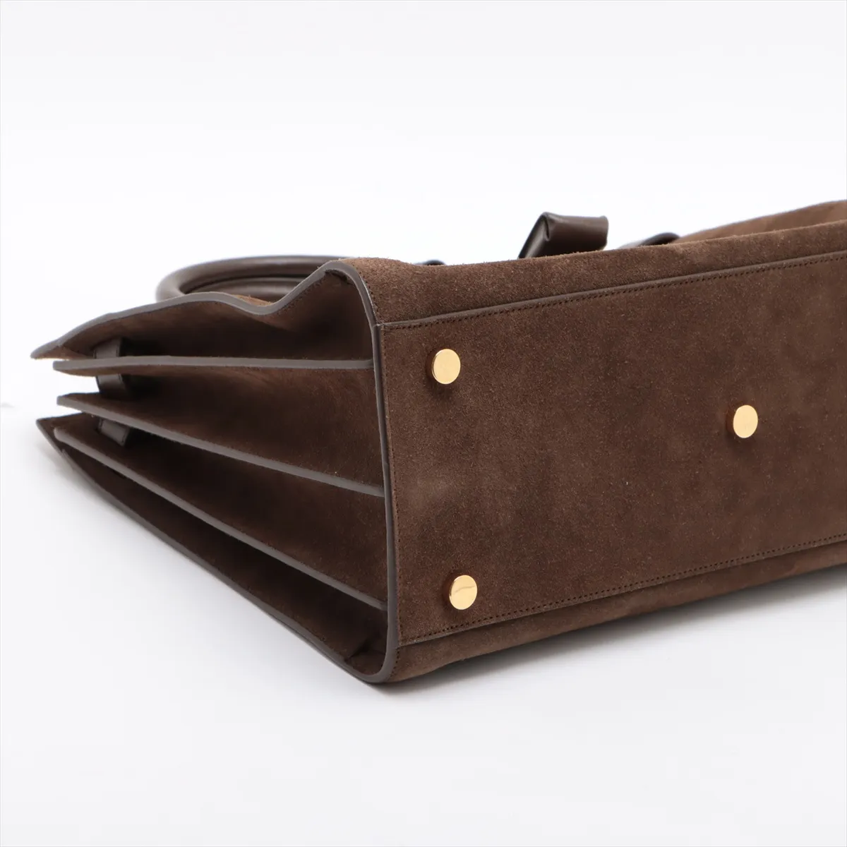 Sac de Jour Souple Suede x Leather 2-Way Handbag Brown 355153 — view 4