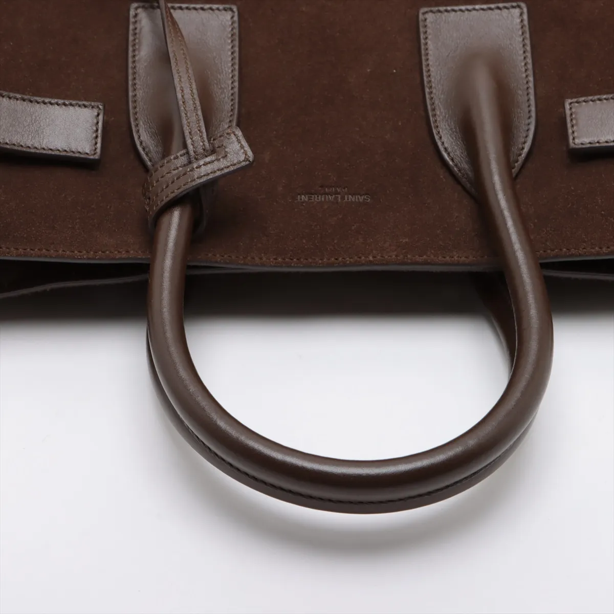 Sac de Jour Souple Suede x Leather 2-Way Handbag Brown 355153 — view 5