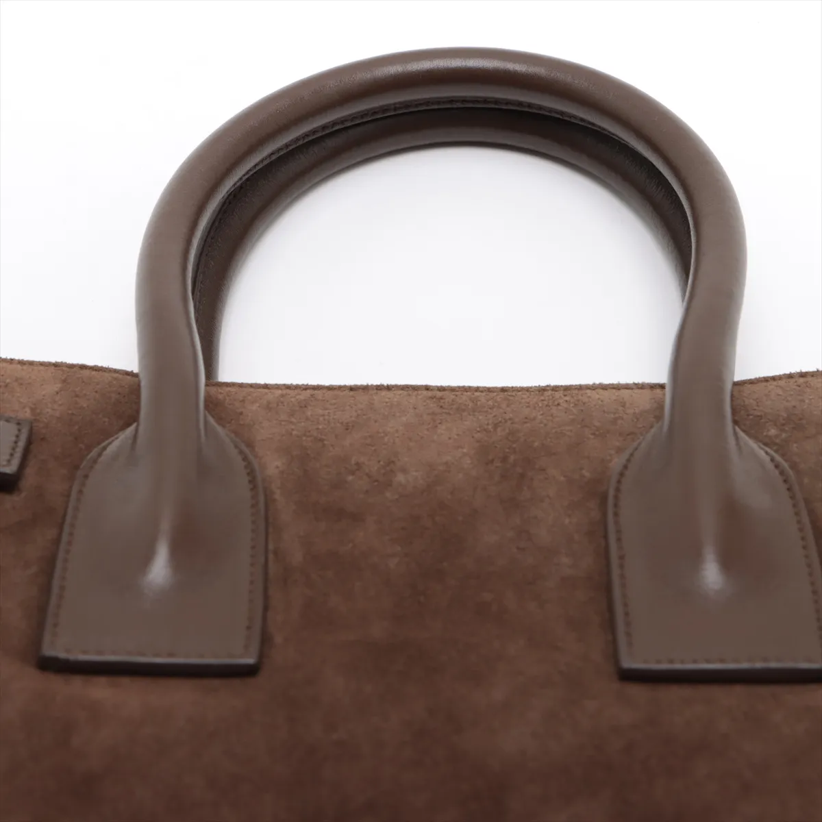 Sac de Jour Souple Suede x Leather 2-Way Handbag Brown 355153 — view 6