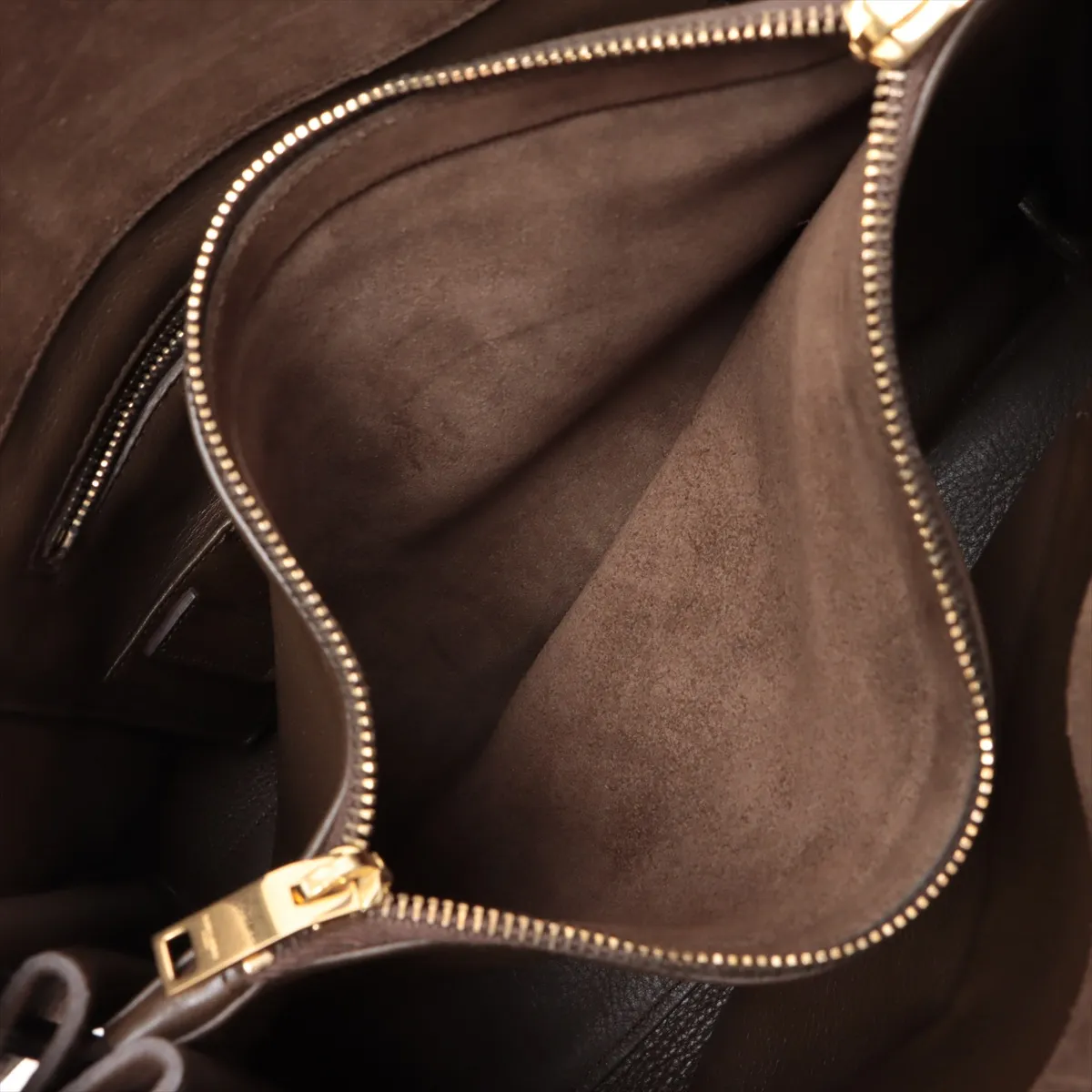 Sac de Jour Souple Suede x Leather 2-Way Handbag Brown 355153 — view 9
