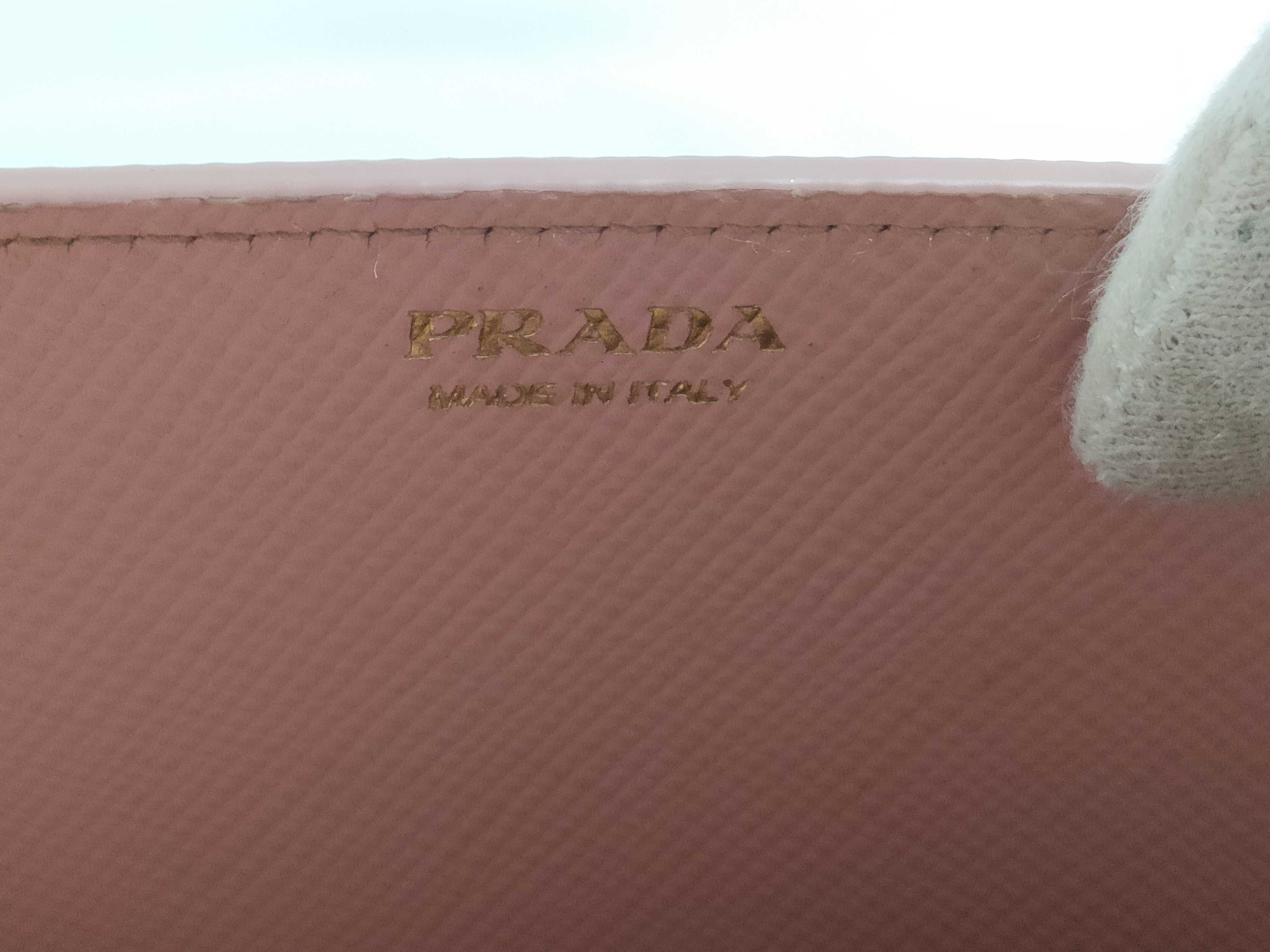 Saffiano Chain Wallet Shoulder Bag — view 14