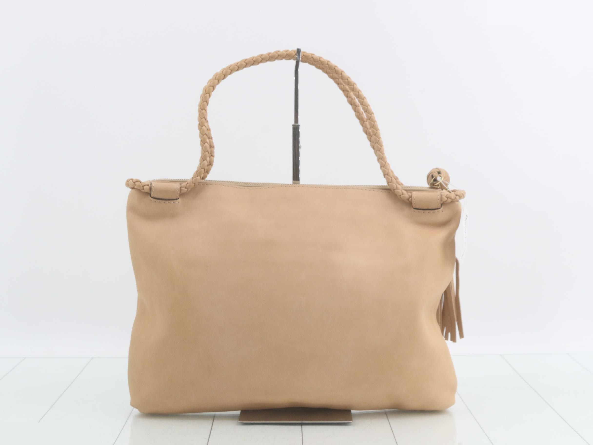 Leather tassel handbag — view 2