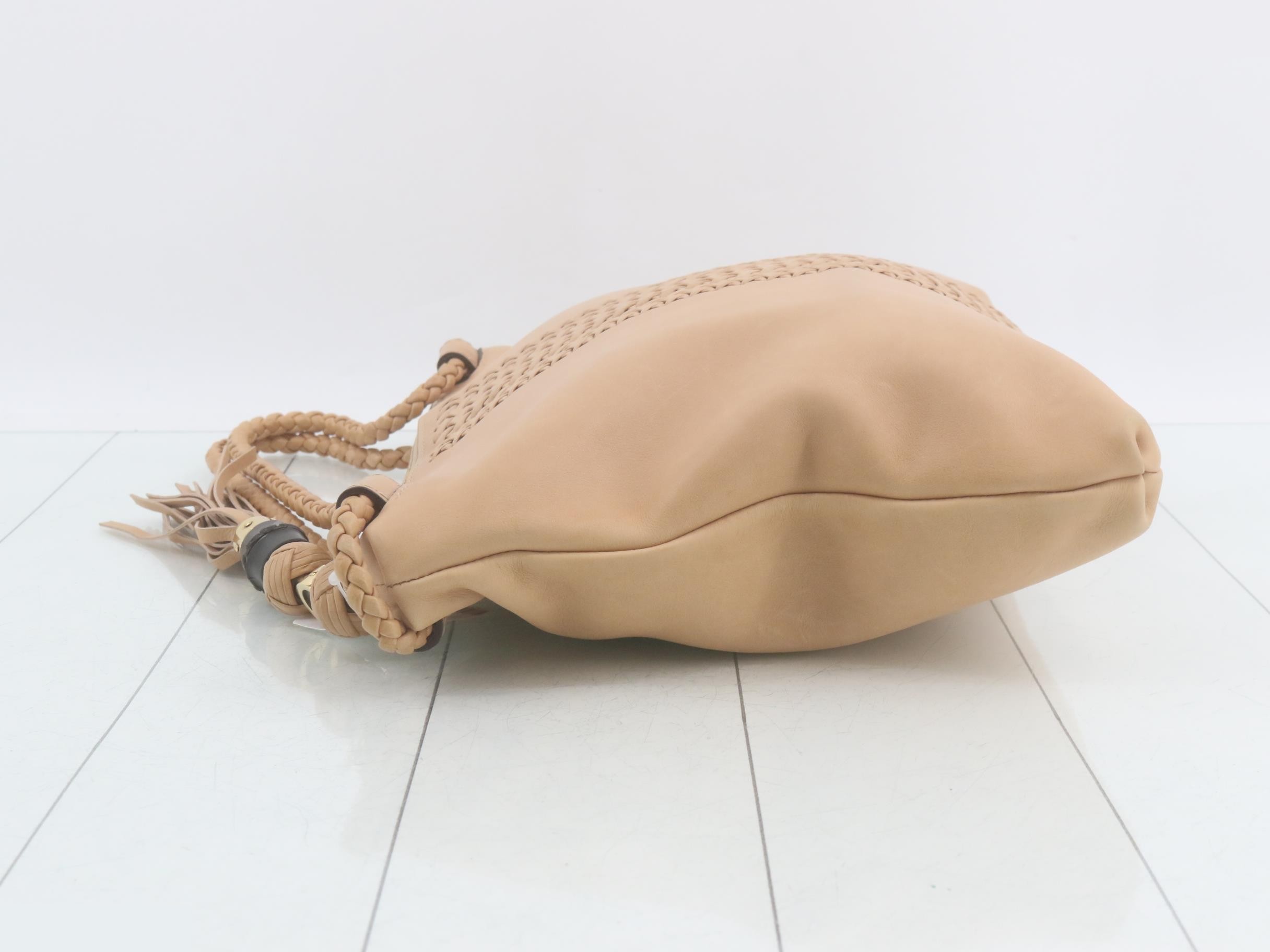 Leather tassel handbag — view 4