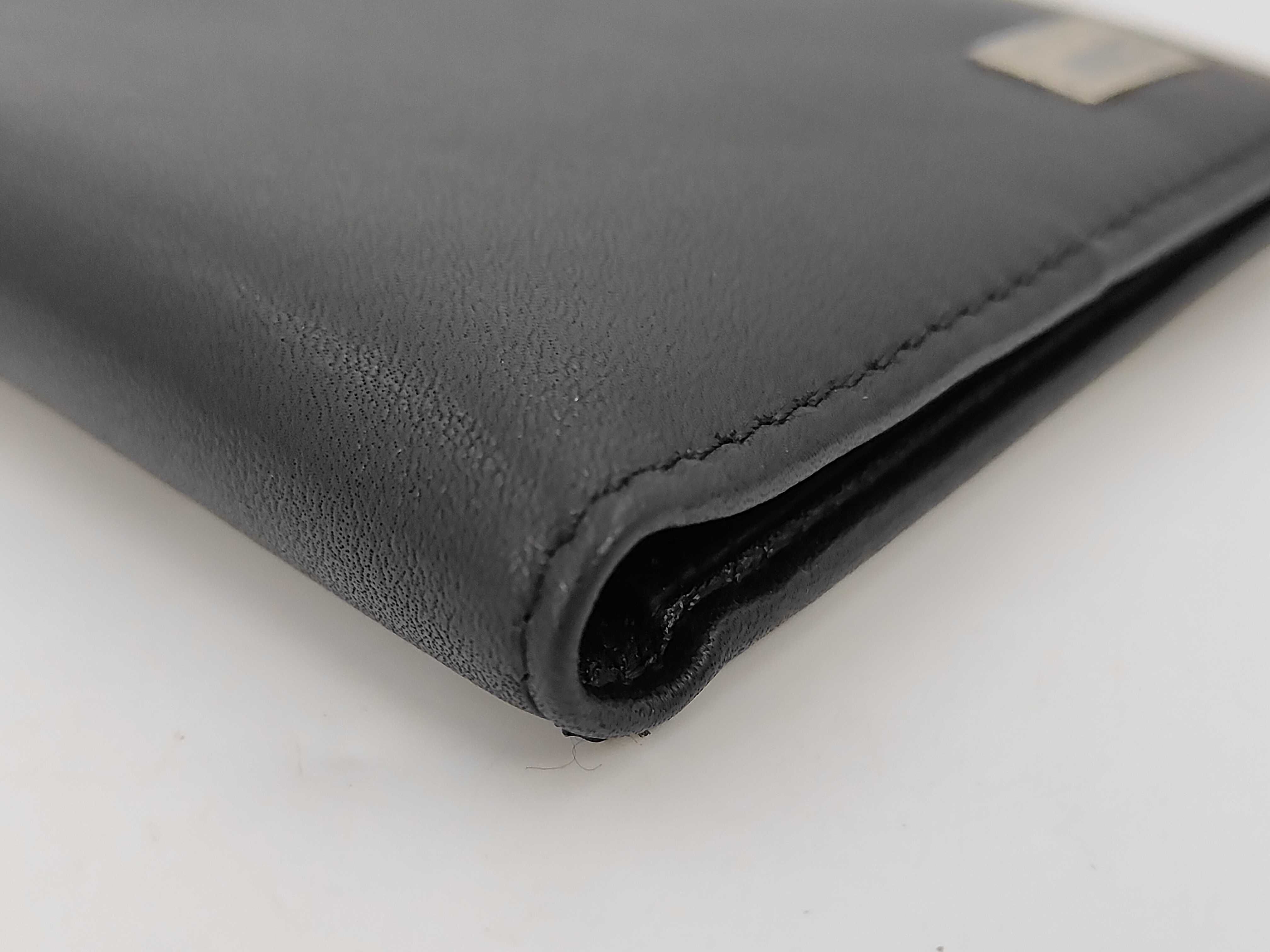 wallet, leather, black, 030-1502. — view 3