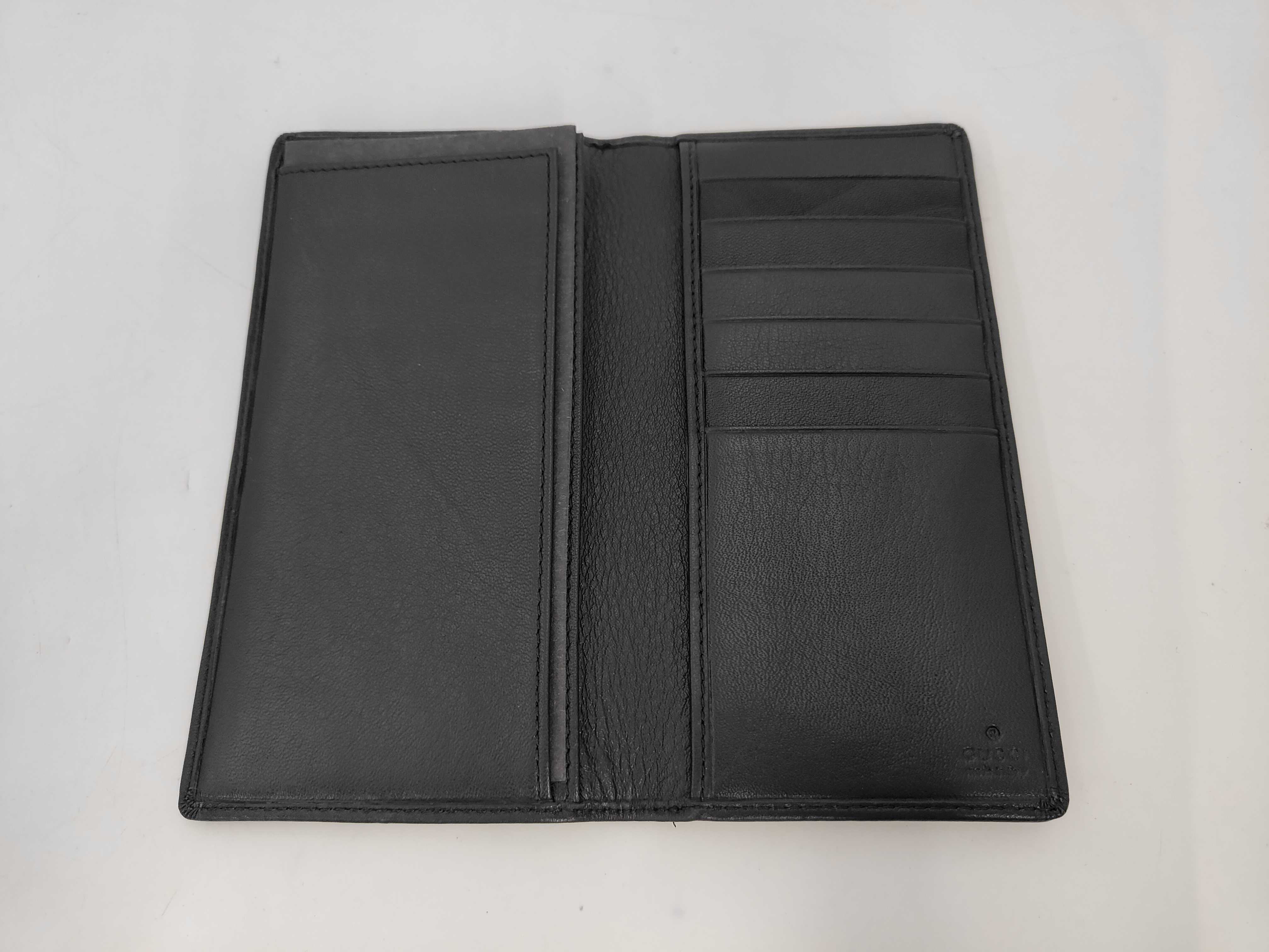 wallet, leather, black, 030-1502. — view 4