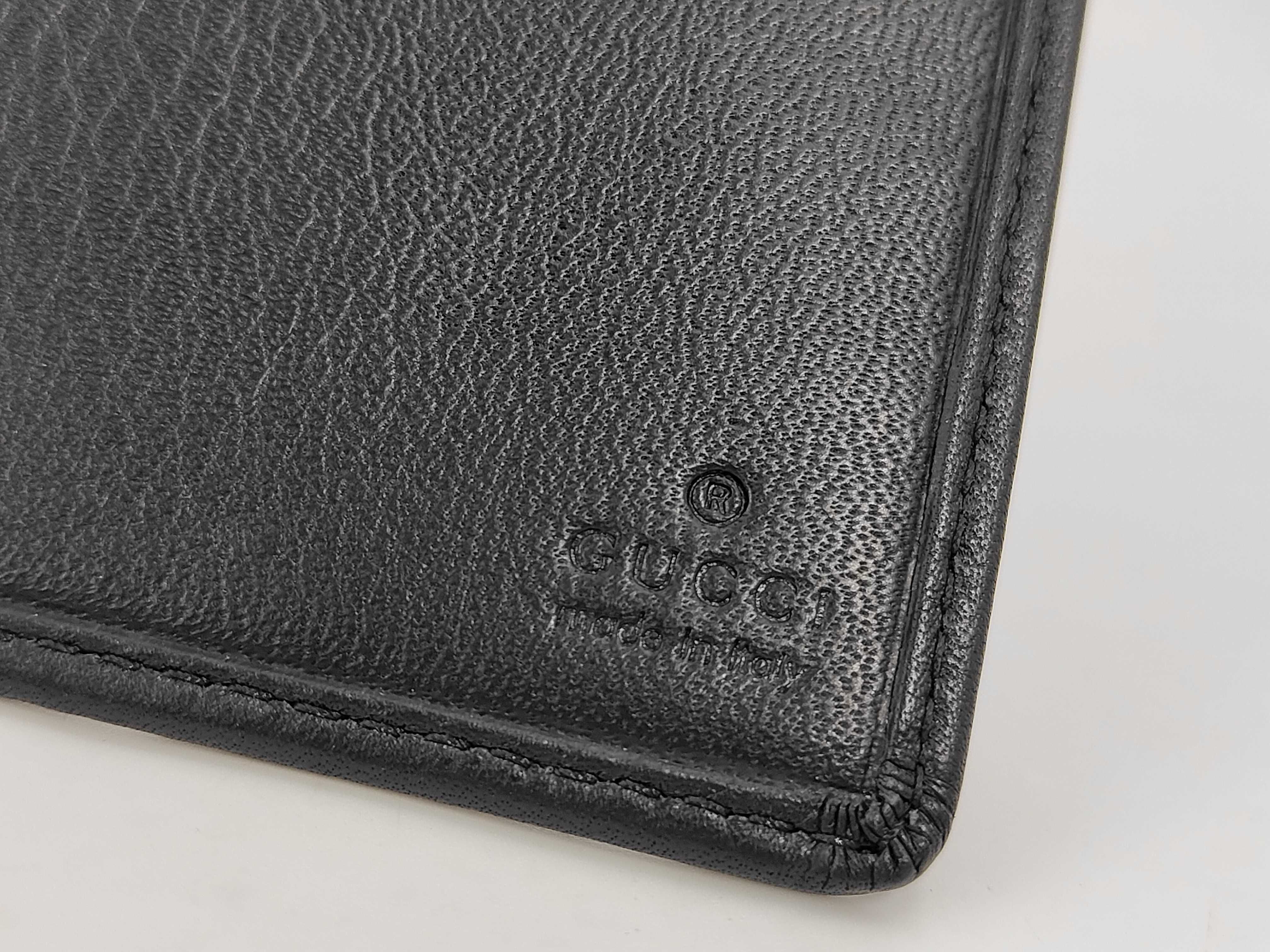 wallet, leather, black, 030-1502. — view 5