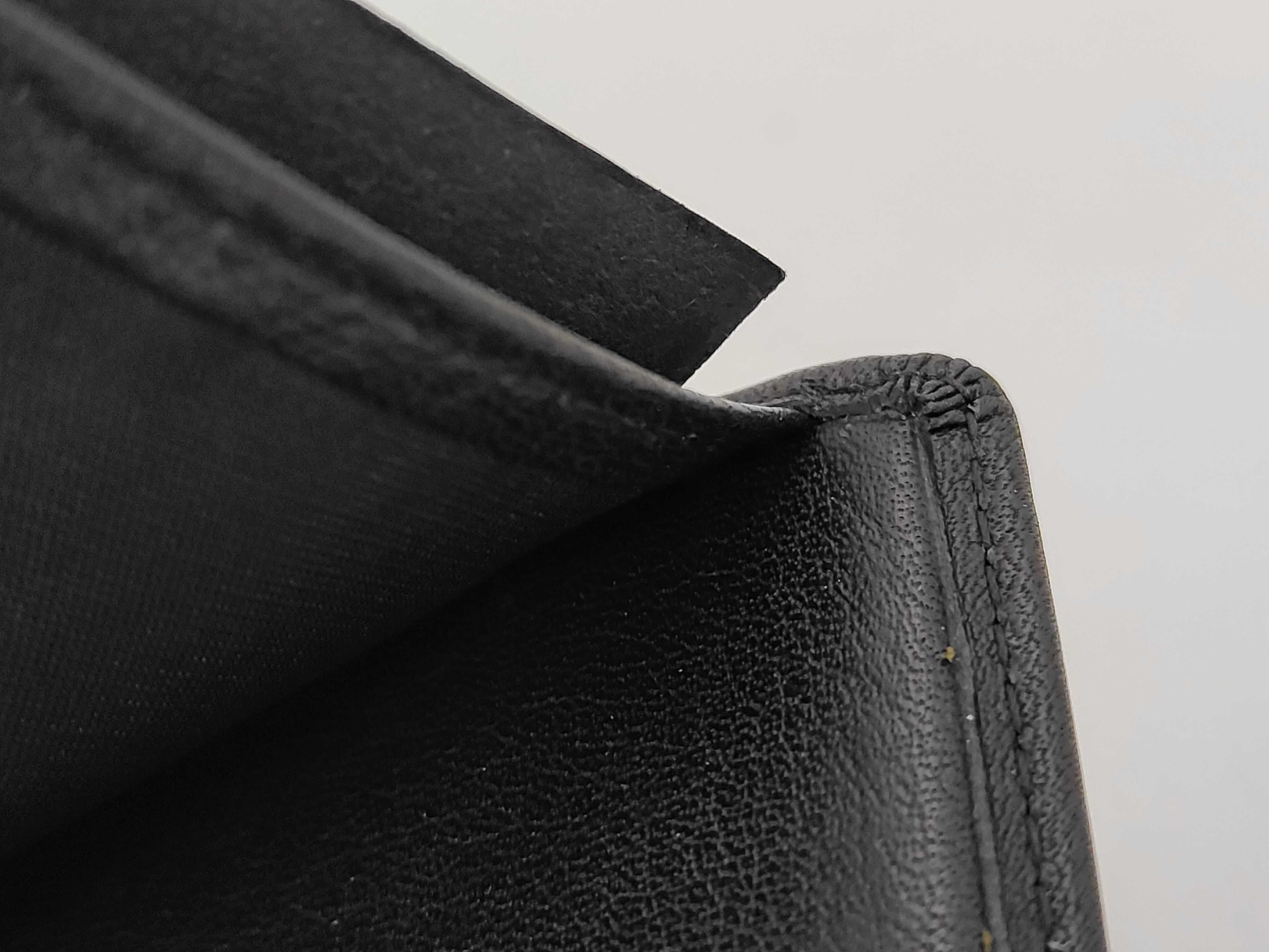 wallet, leather, black, 030-1502. — view 6