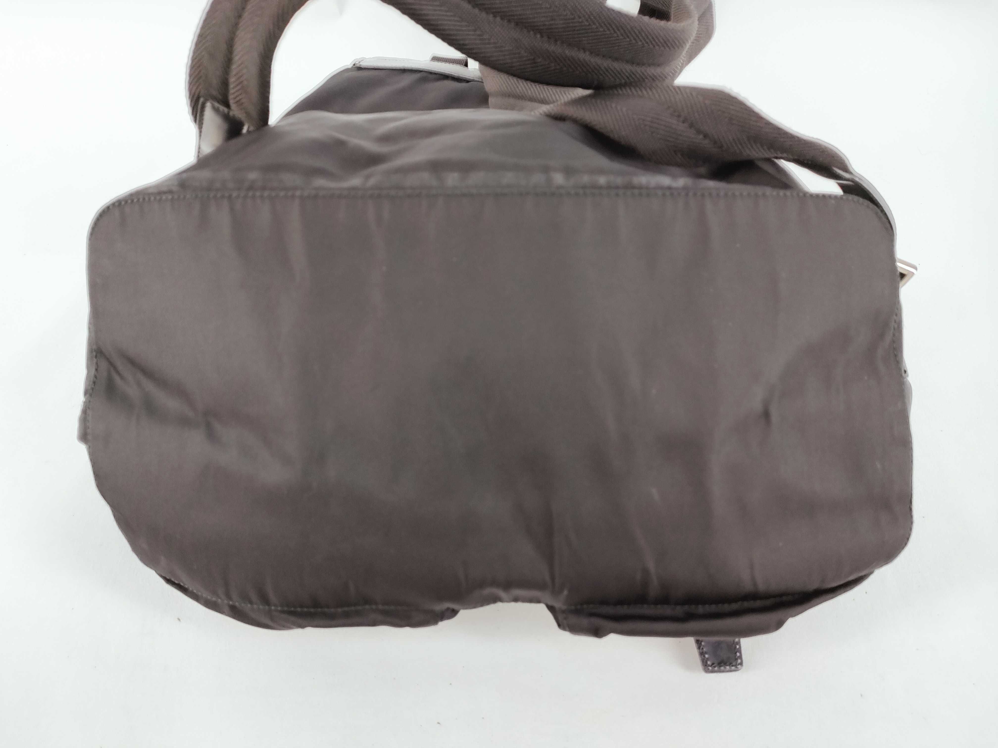 Backpack, Triangle Logo, Nylon Backpack — view 7