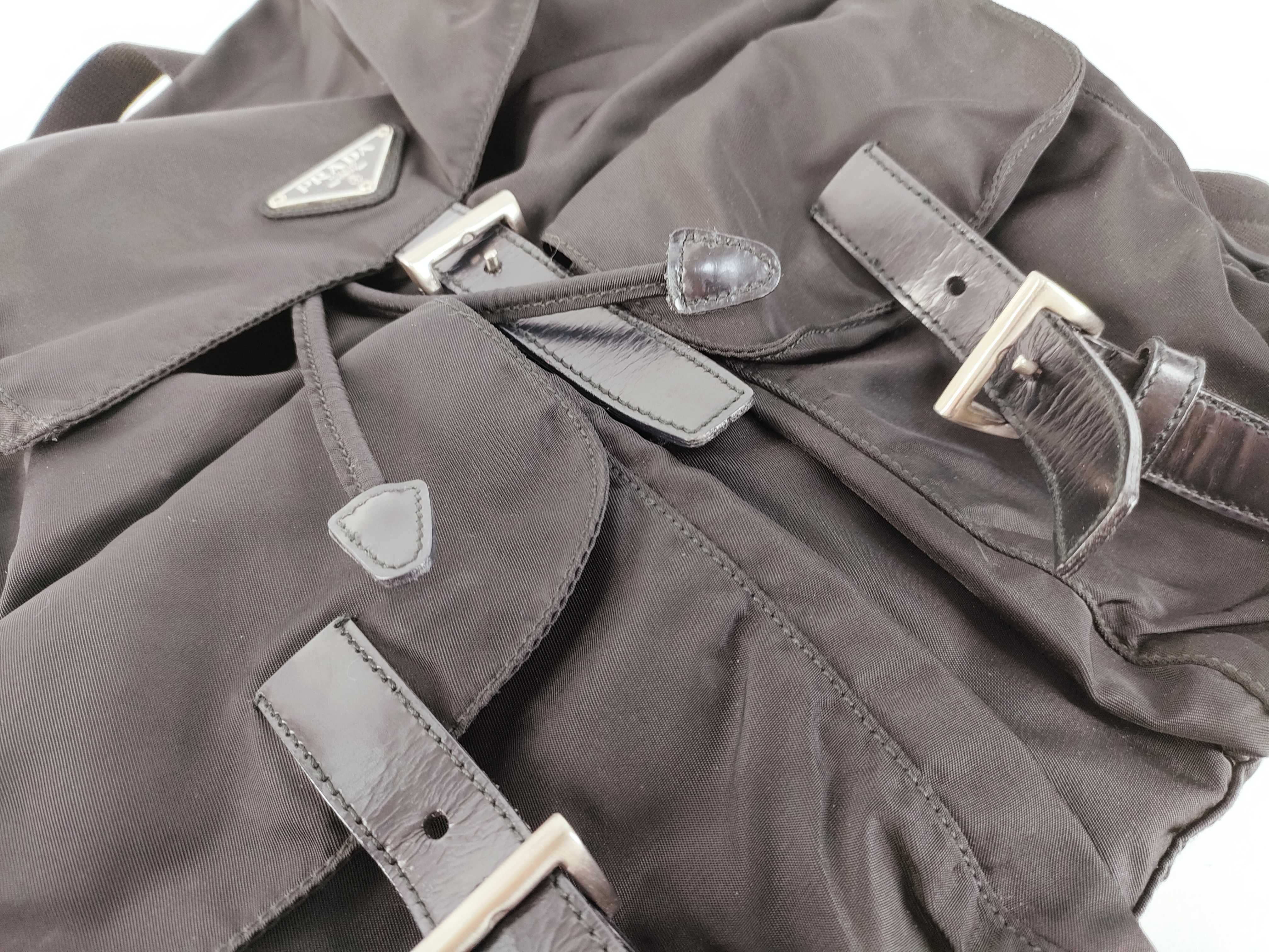 Backpack, Triangle Logo, Nylon Backpack — view 8
