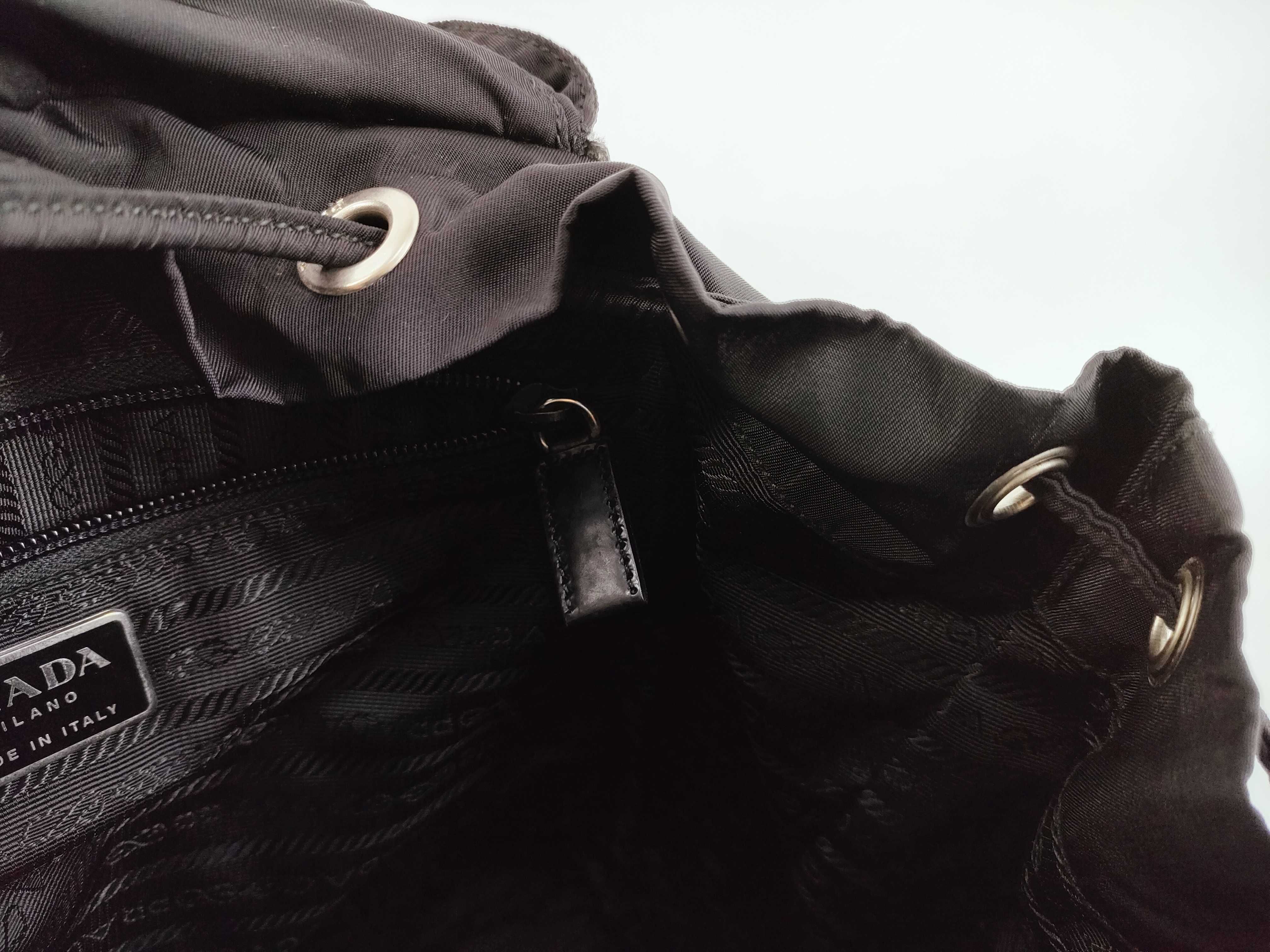 Backpack, Triangle Logo, Nylon Backpack — view 10