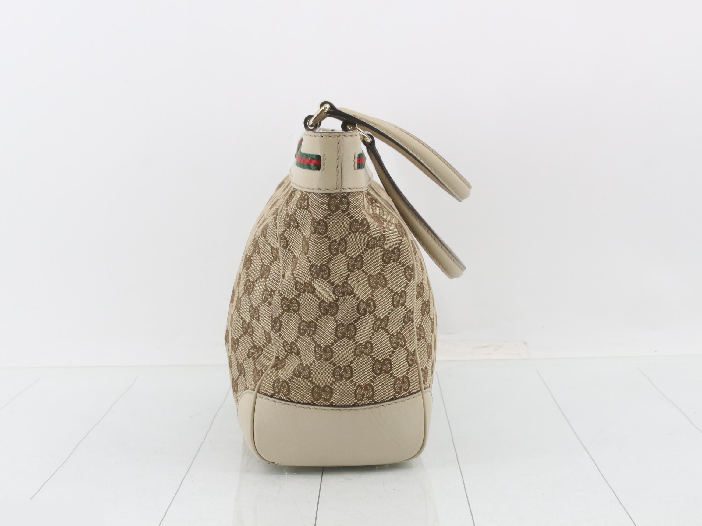 GG Canvas Sherry Line Tote Bag — view 3
