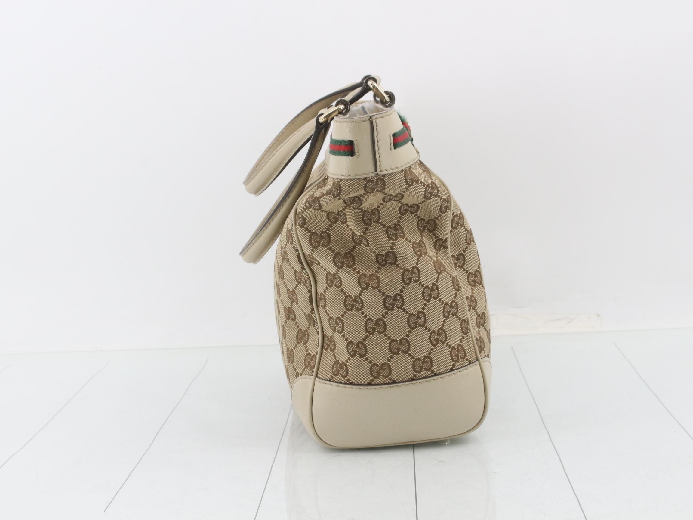 GG Canvas Sherry Line Tote Bag — view 4