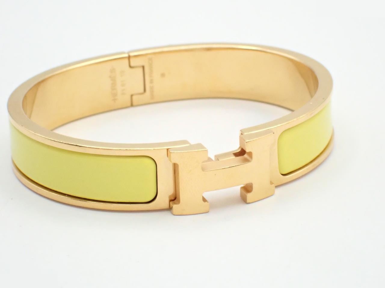 Click Crack Bracelet, Gold, Wrist Circumference Approx. 16cm — view 3