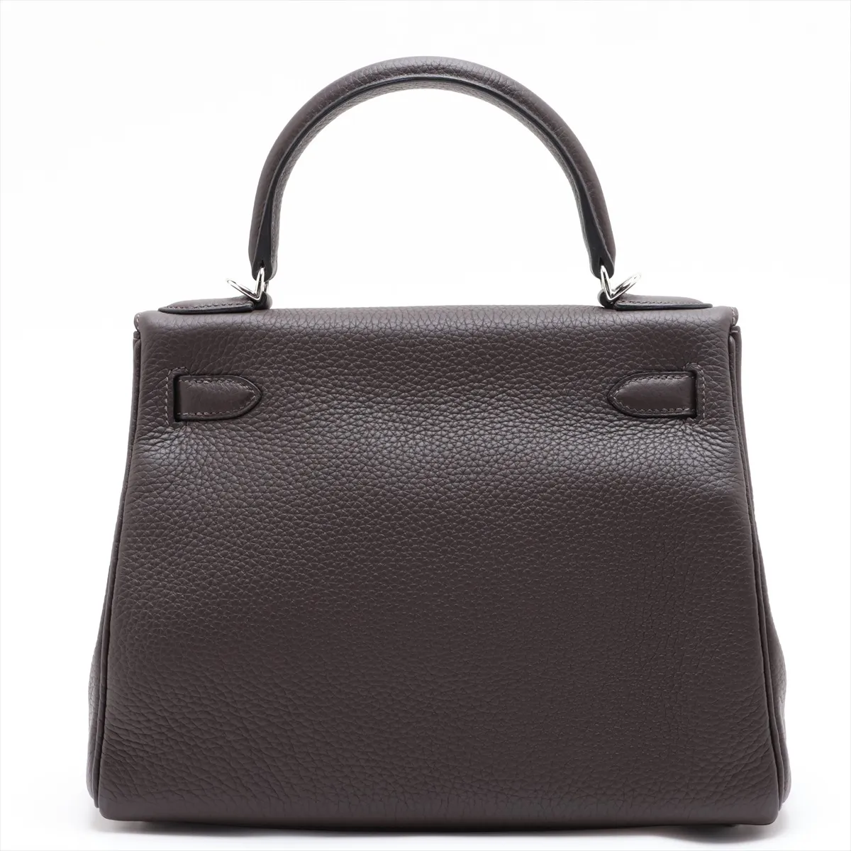 [Individually packaged] Hermes Kelly 28 Retournée Taurillon Clemence Havana Silver Hardware K: 2025 — view 2
