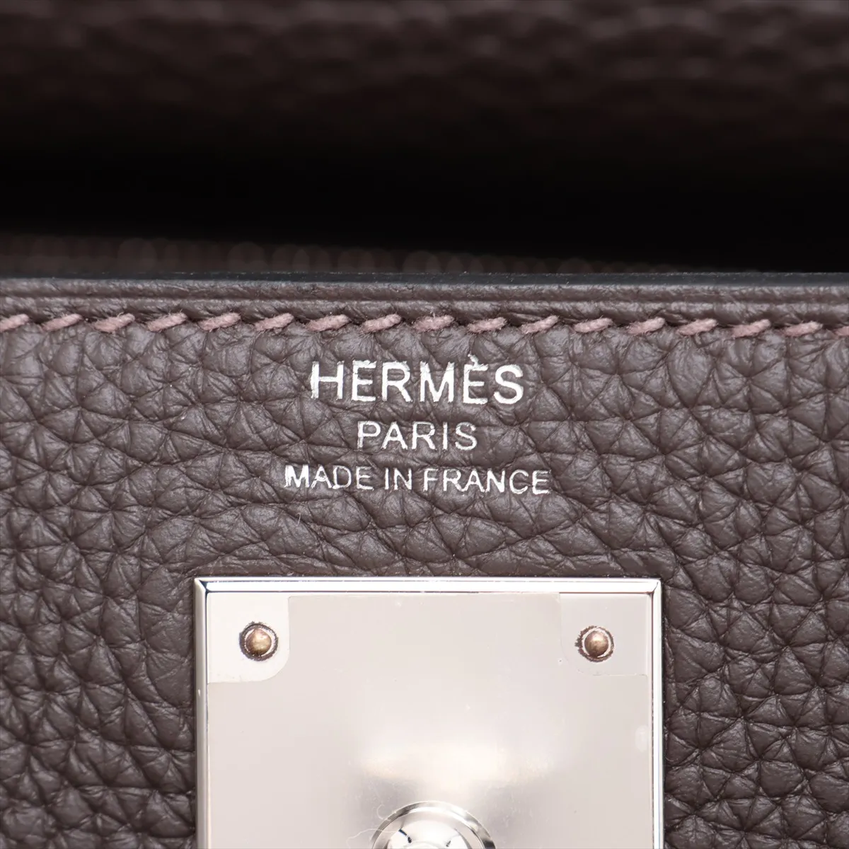 [Individually packaged] Hermes Kelly 28 Retournée Taurillon Clemence Havana Silver Hardware K: 2025 — view 11